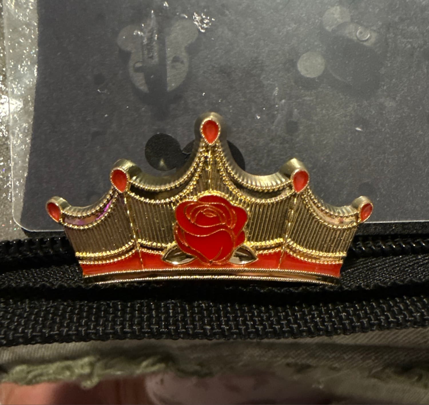 Princess Belle Crown Pin front