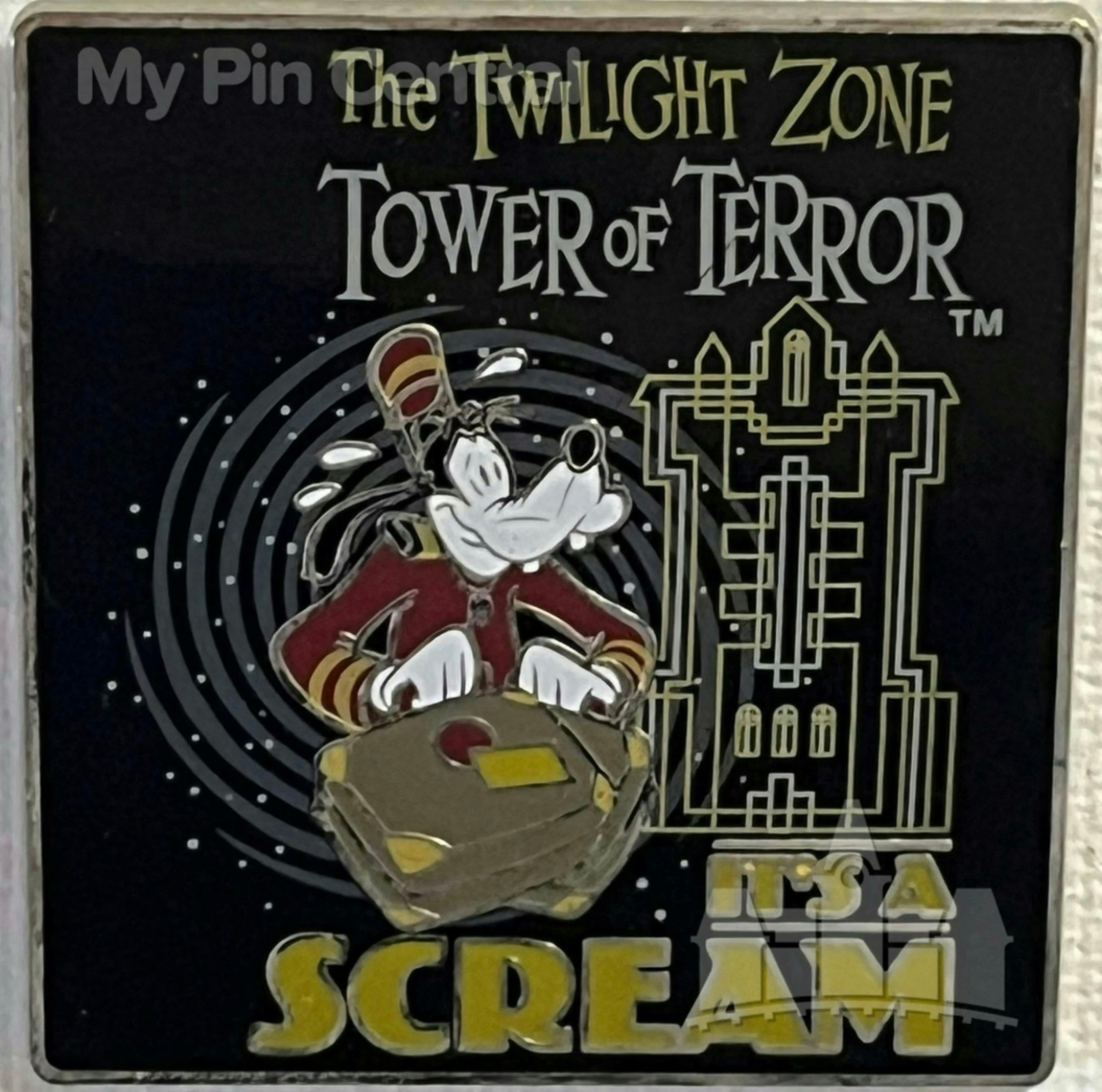 Twilight Zone Tower of Terror - Goofy - It's A Scream front
