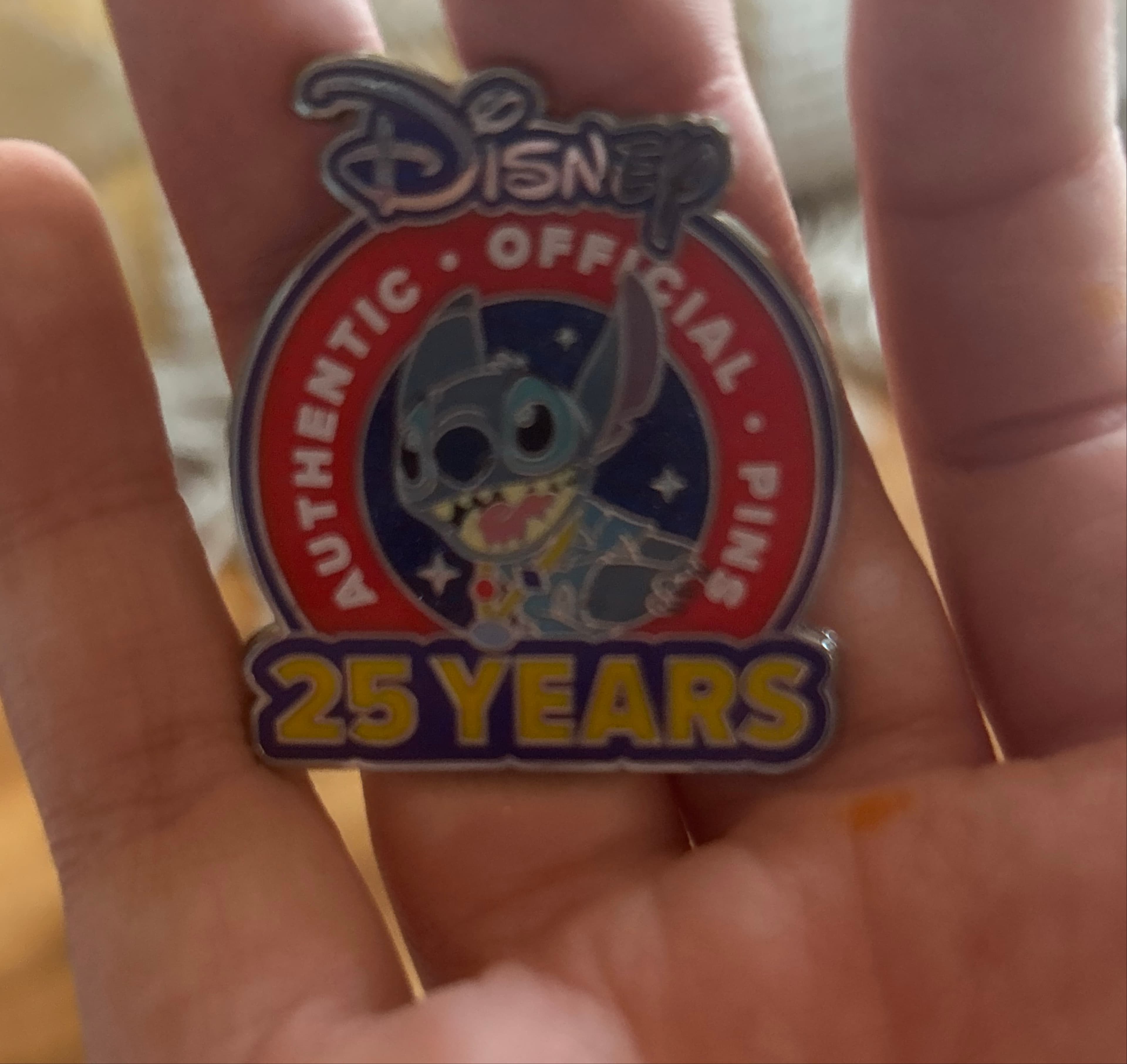 25 years stitch front