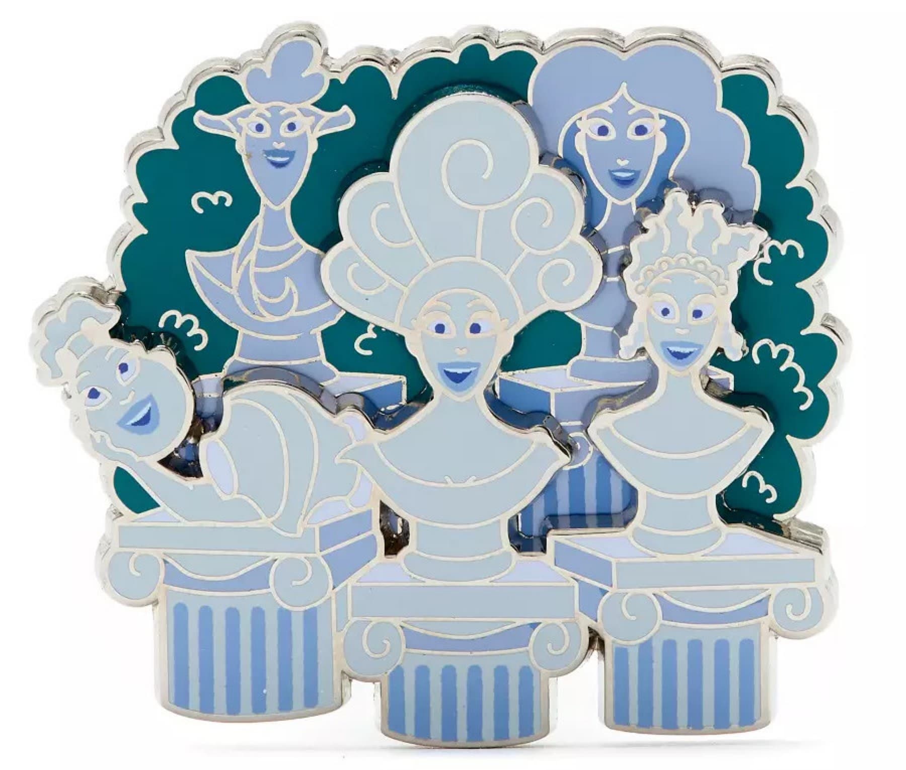 The Muses Busts front