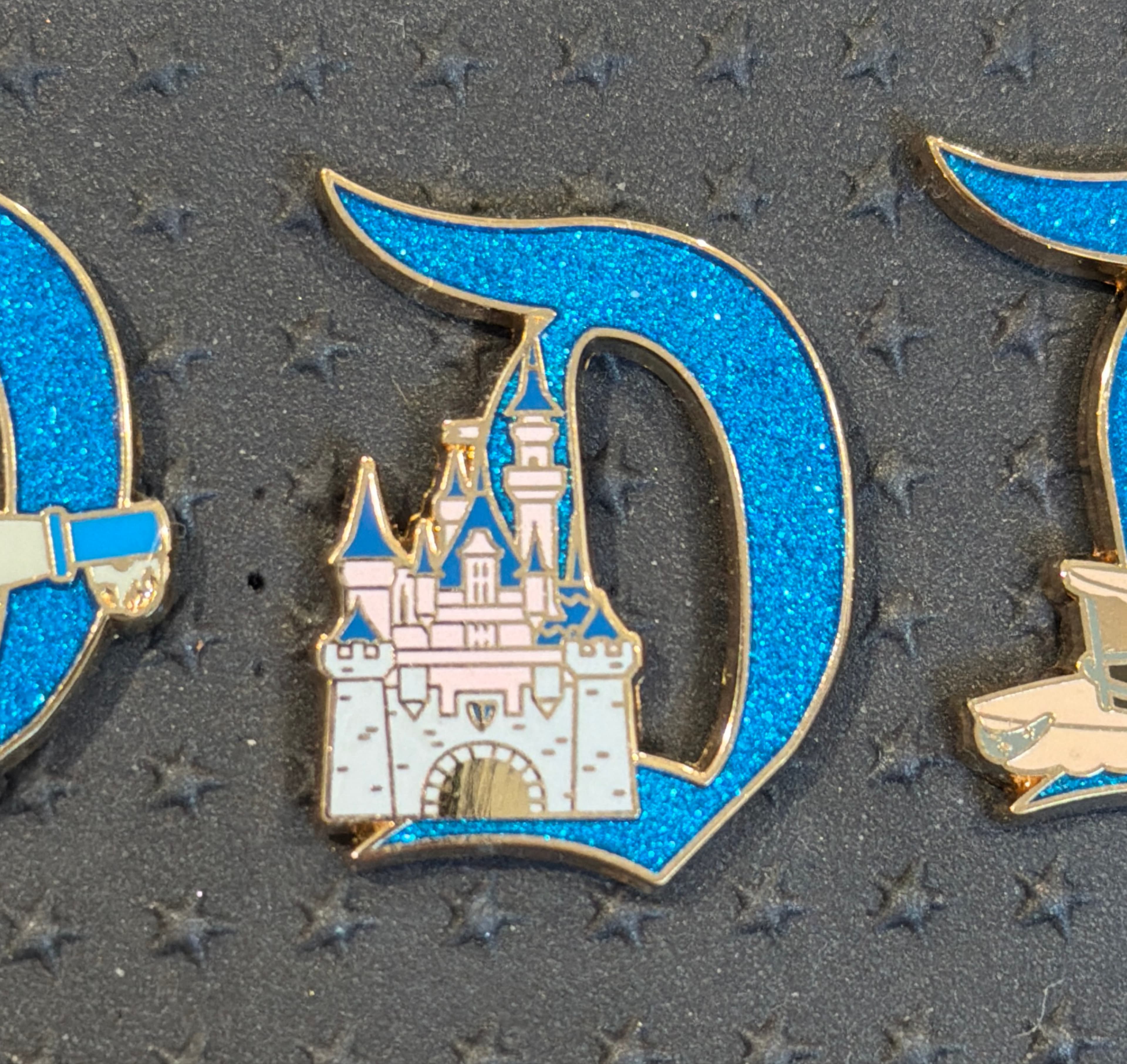 Key to Disneyland D - Sleeping Beauty Castle- Disneyland 70th front
