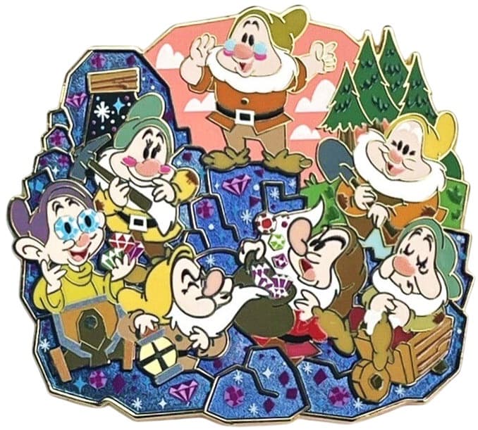 Snow White and the Seven Dwarfs Supporting Cast front