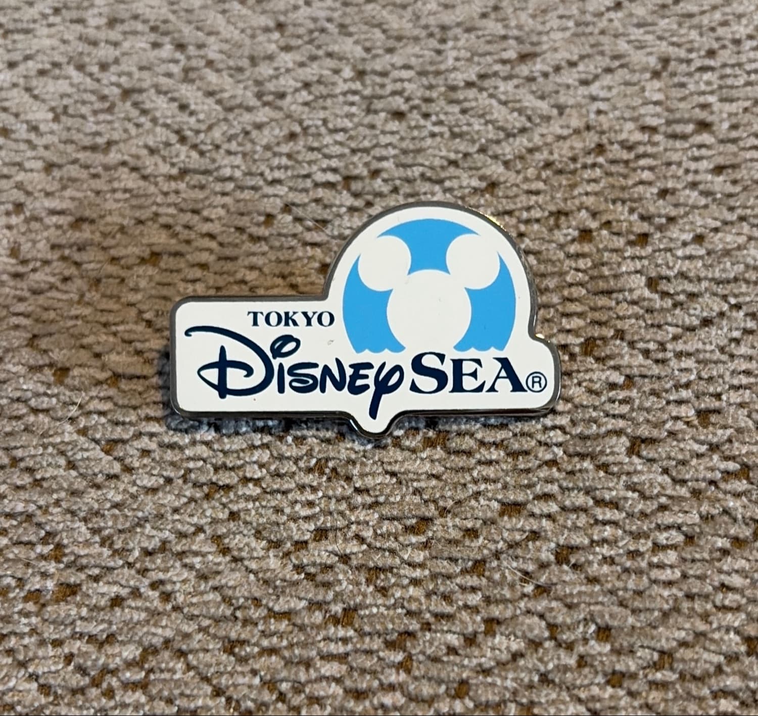 Tokyo DisneySea Logo Pin front