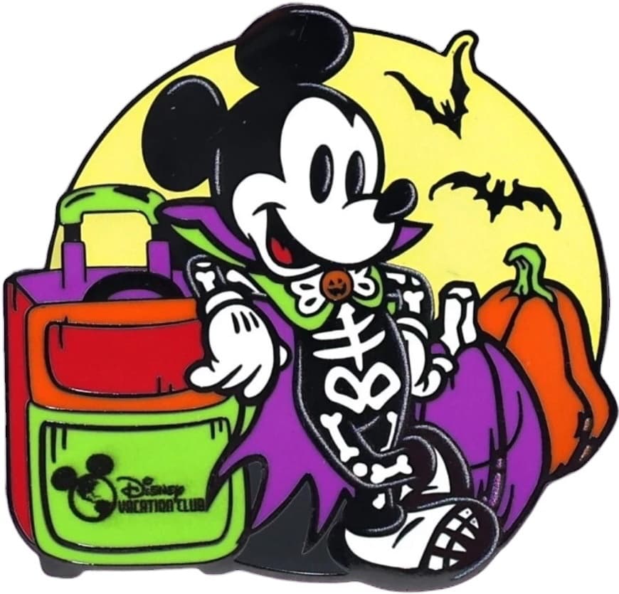 Skeleton Mickey Mouse - 2024 Disney Vacation Club (DVC) Exclusive front
