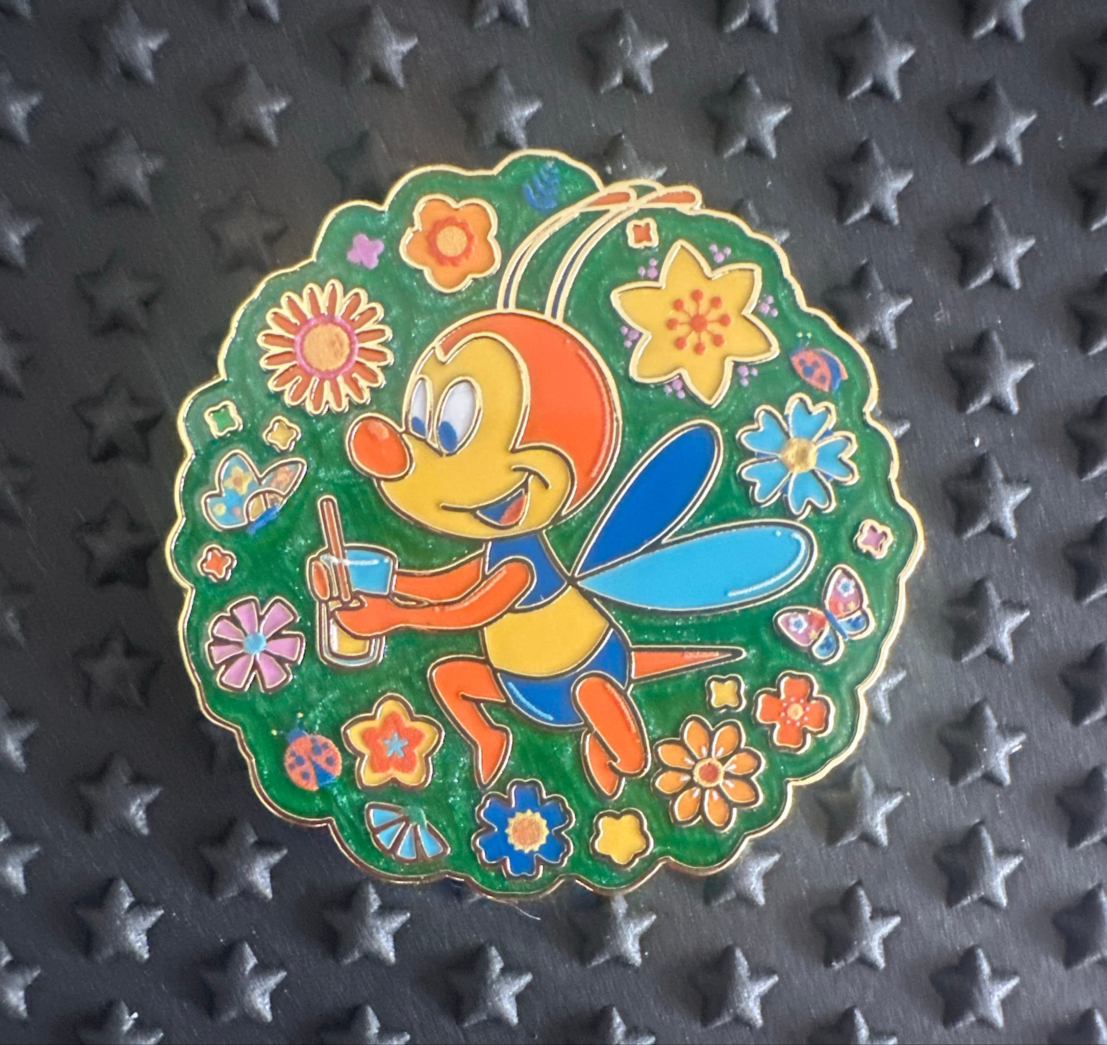 Spike The Bee 2026 Epcot Flower and Garden Festival Mystery Pin front