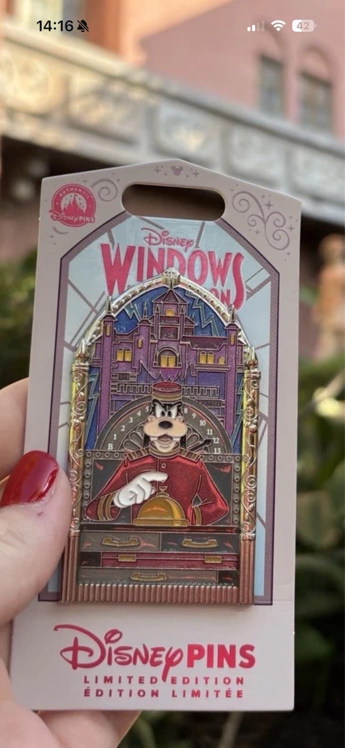 The Twilight Zone Tower of Terror (Goofy) - Windows of Attraction Series front