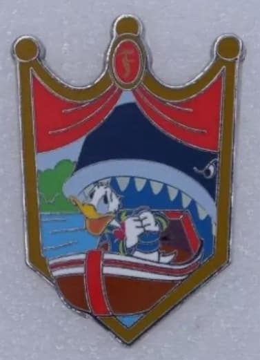 Donald on Storybookland Canal Boats front