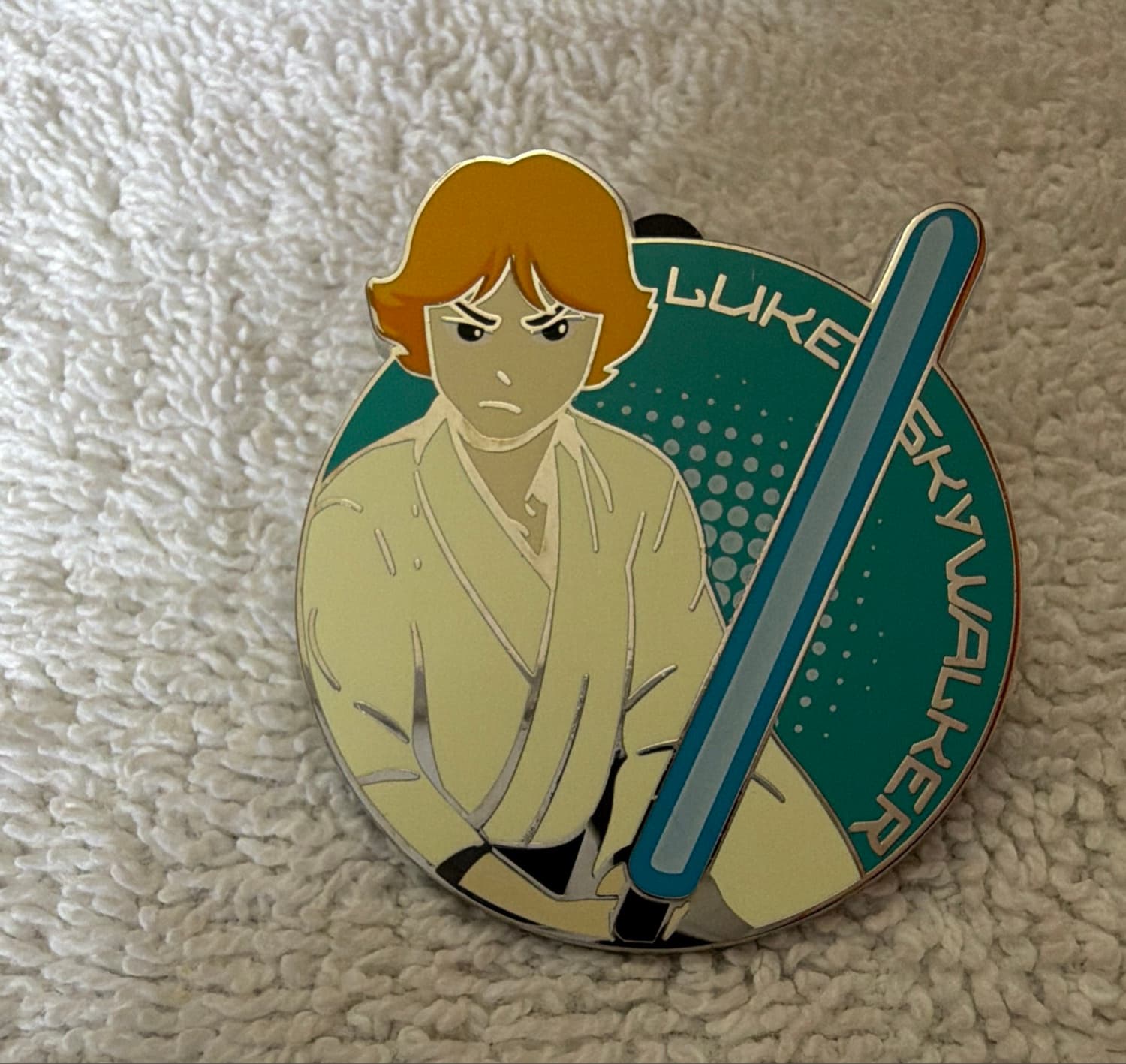 Luke Skywalker - Holding Lightsaber - Star Wars - Anime Mystery front