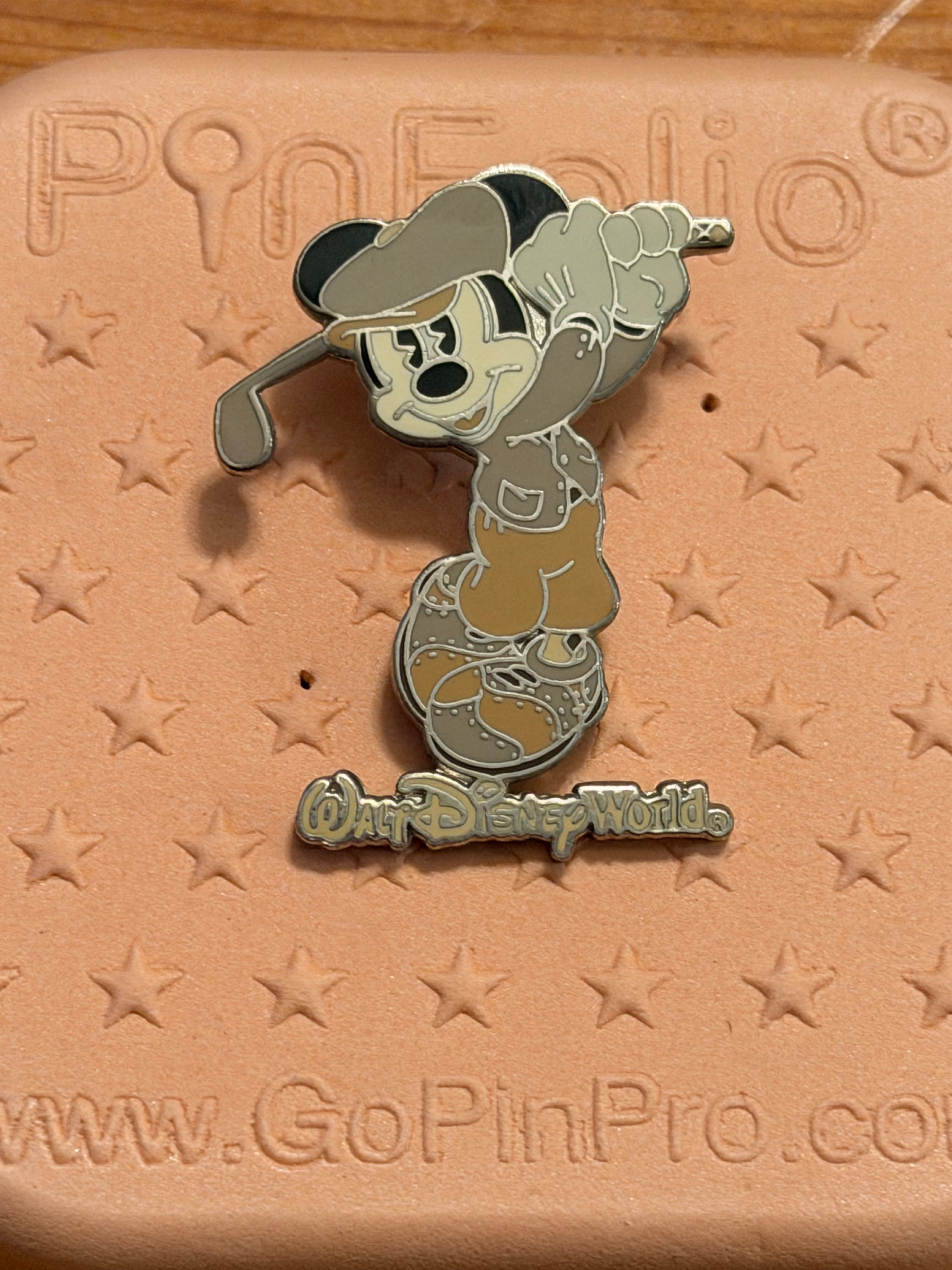 Vintage Mickey Golfing front