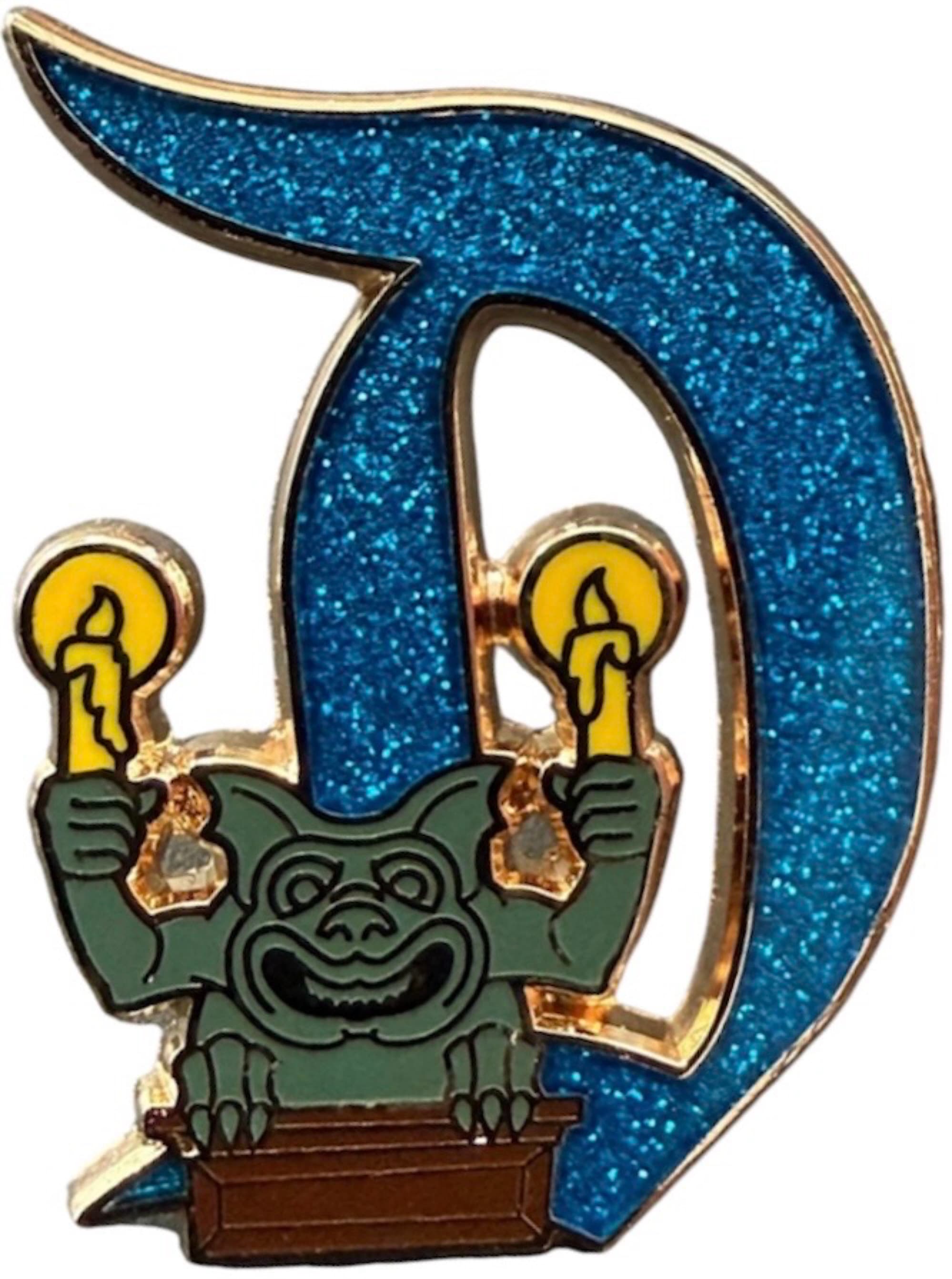 Haunted Mansion Gargoyle Candelabra Disneyland D front