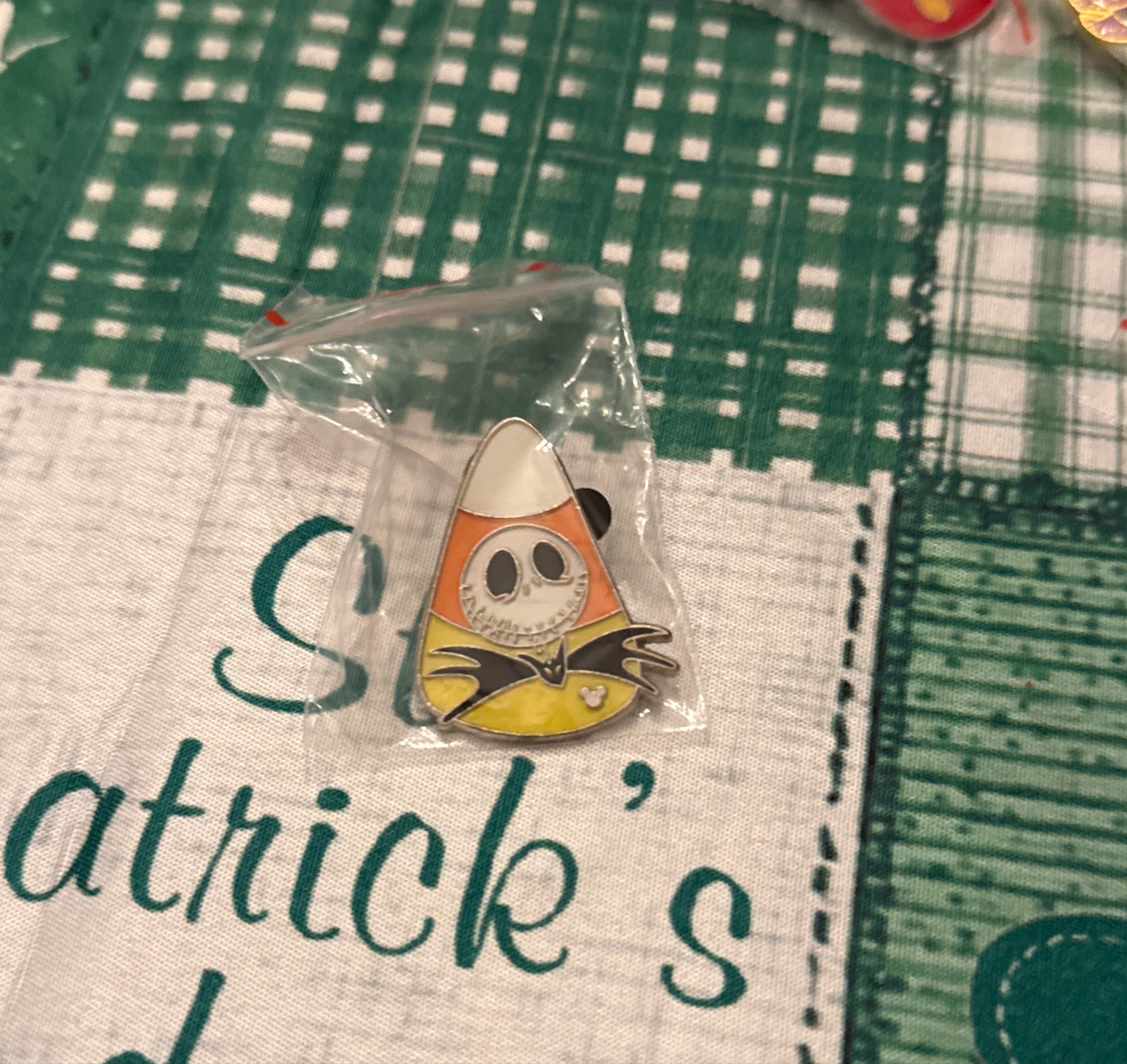 Jack Skellington - Nightmare Before Christmas Candy Corn - Hidden Mickey 2010 front