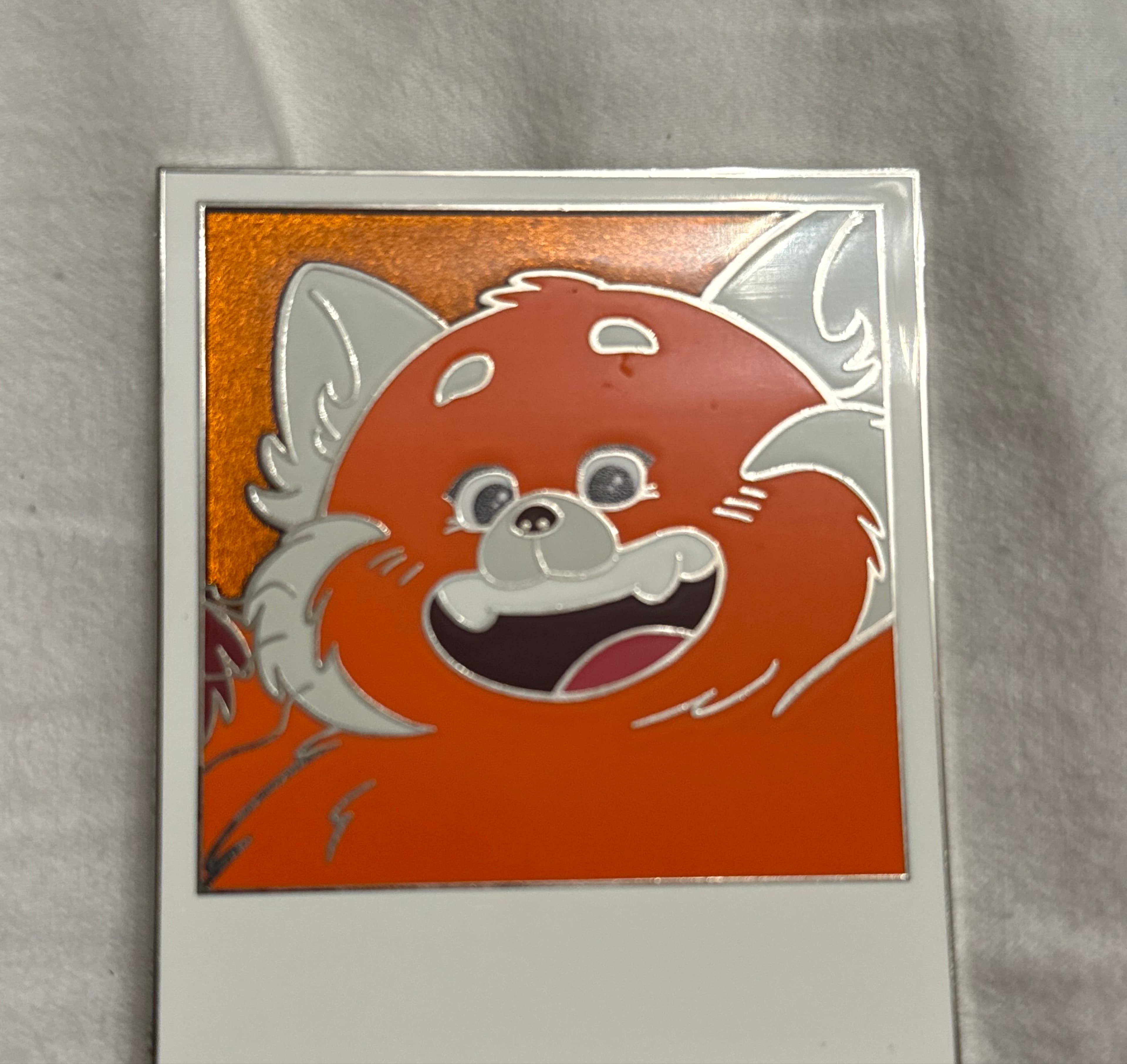 WDI Meilin Panda Say Cheese Polaroid Picture front