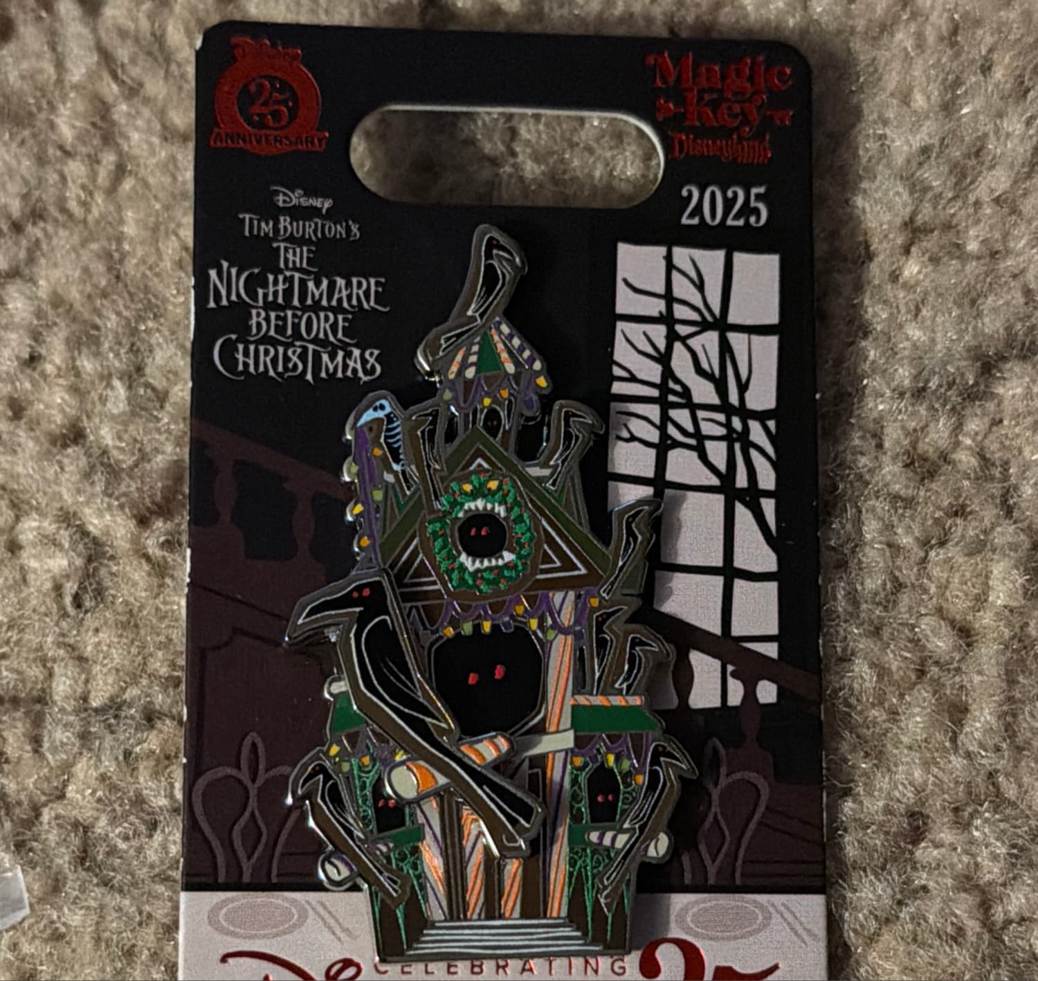 Magic Key Haunted Mansion Holiday Gingerbread House front