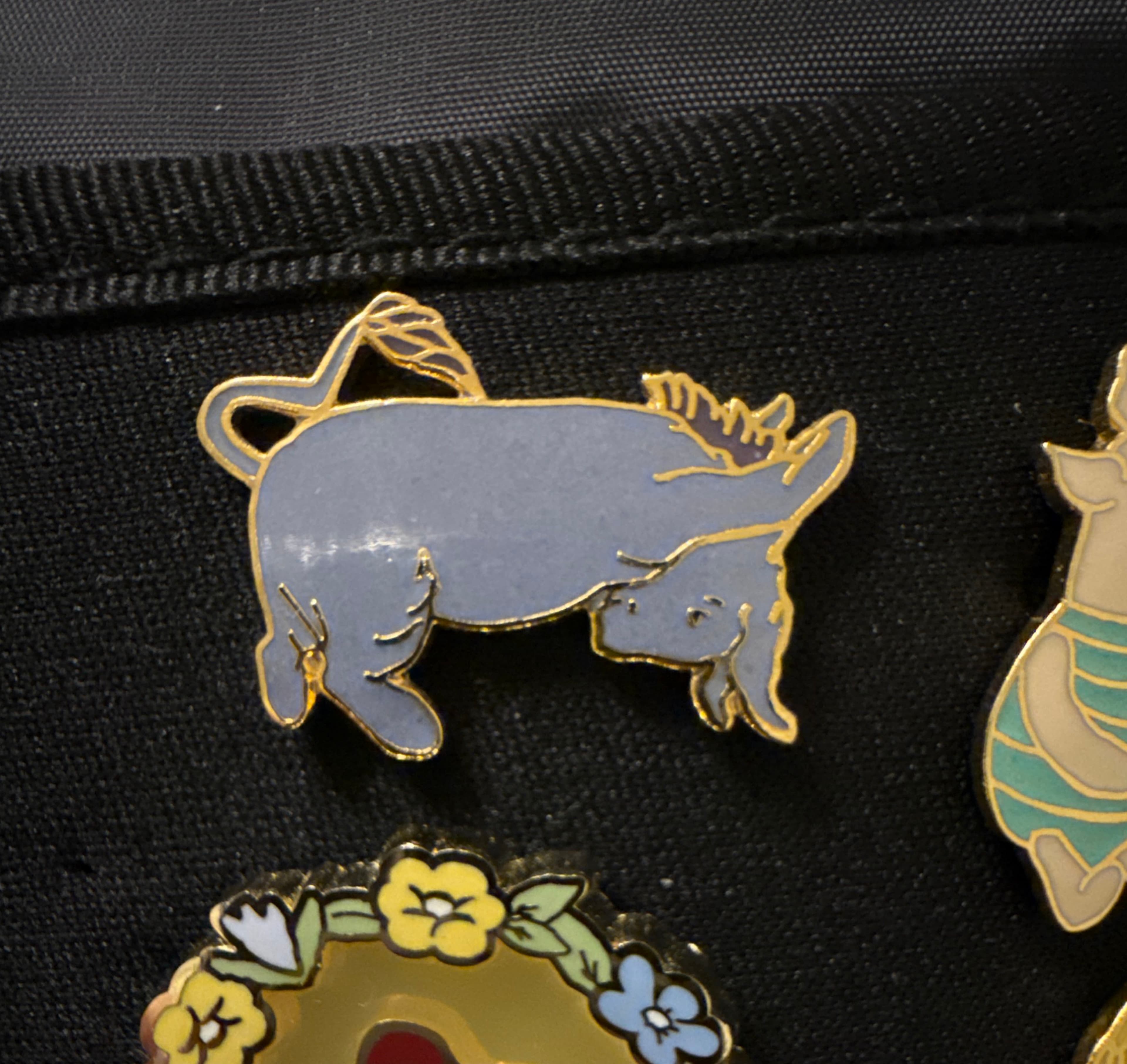 Eeyore Collectible Trading Pin - Winnie the Pooh Movie front