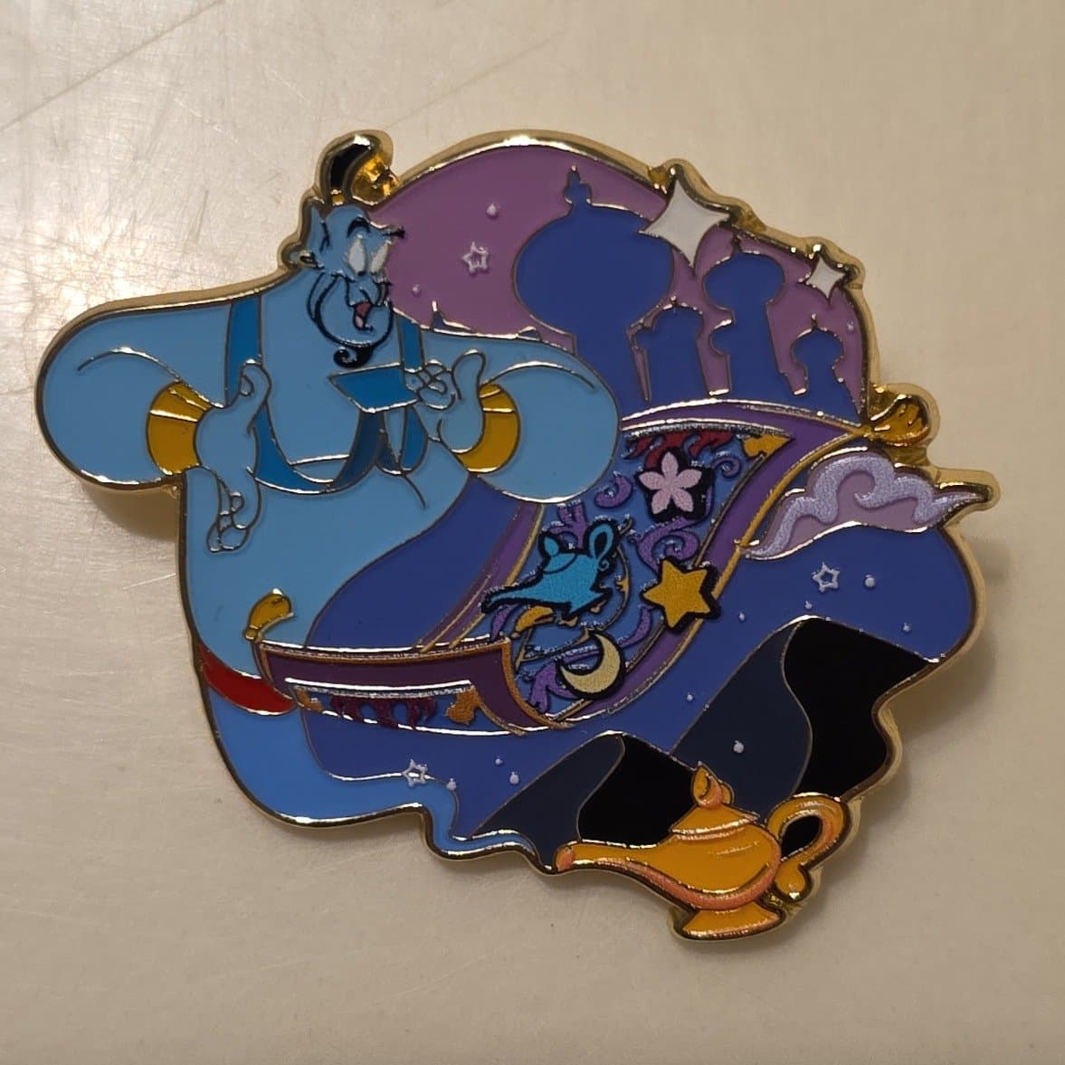 Genie and Magic Carpet front
