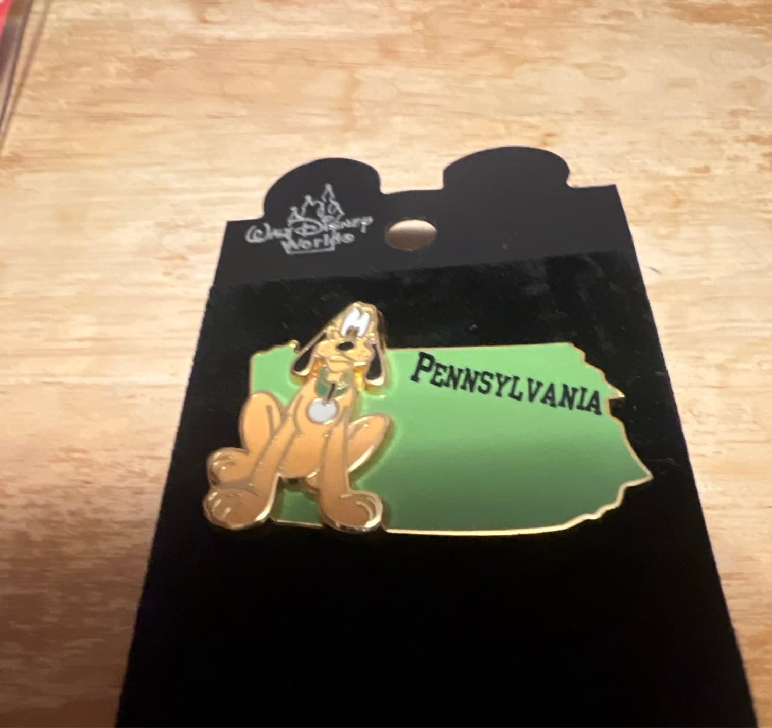 State Character Pins - Pennsylvania - Pluto front