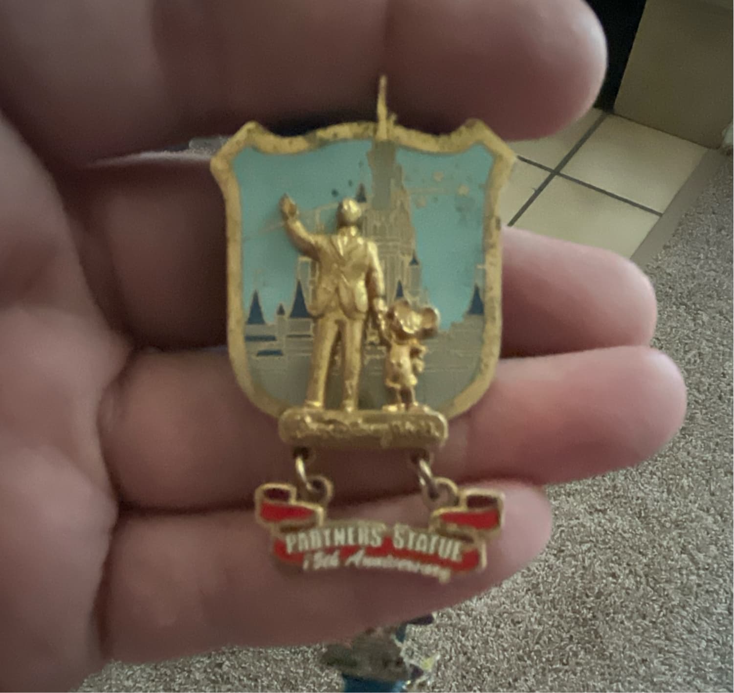 Partners Statue - 15th Anniversary - Walt Disney World front
