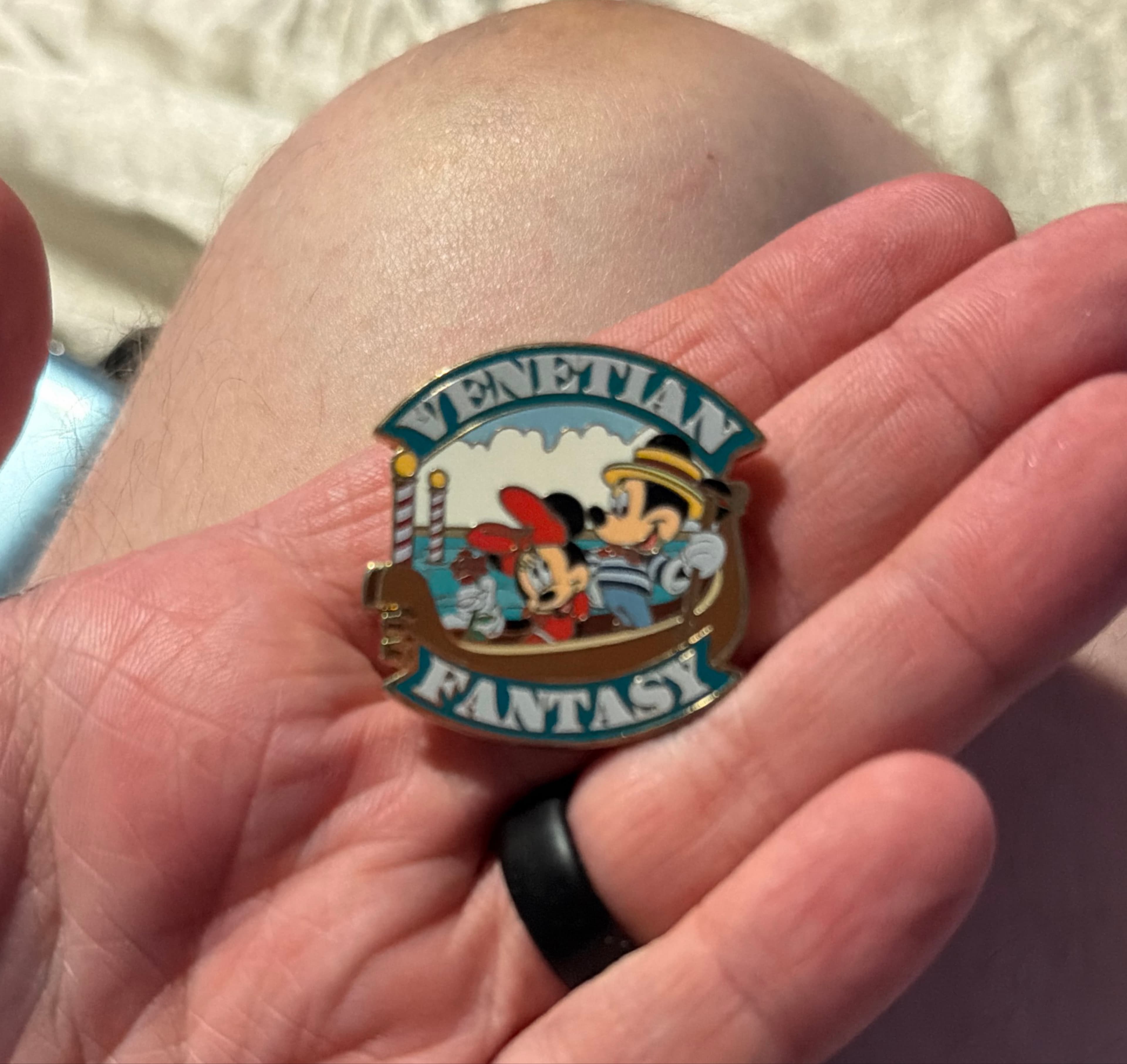 Mickey and Minnie on a Gondola - Venetian Fantasy - Adventures by Disney front