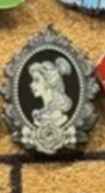 Belle Loungefly Disney Princess Black & White Cameo front