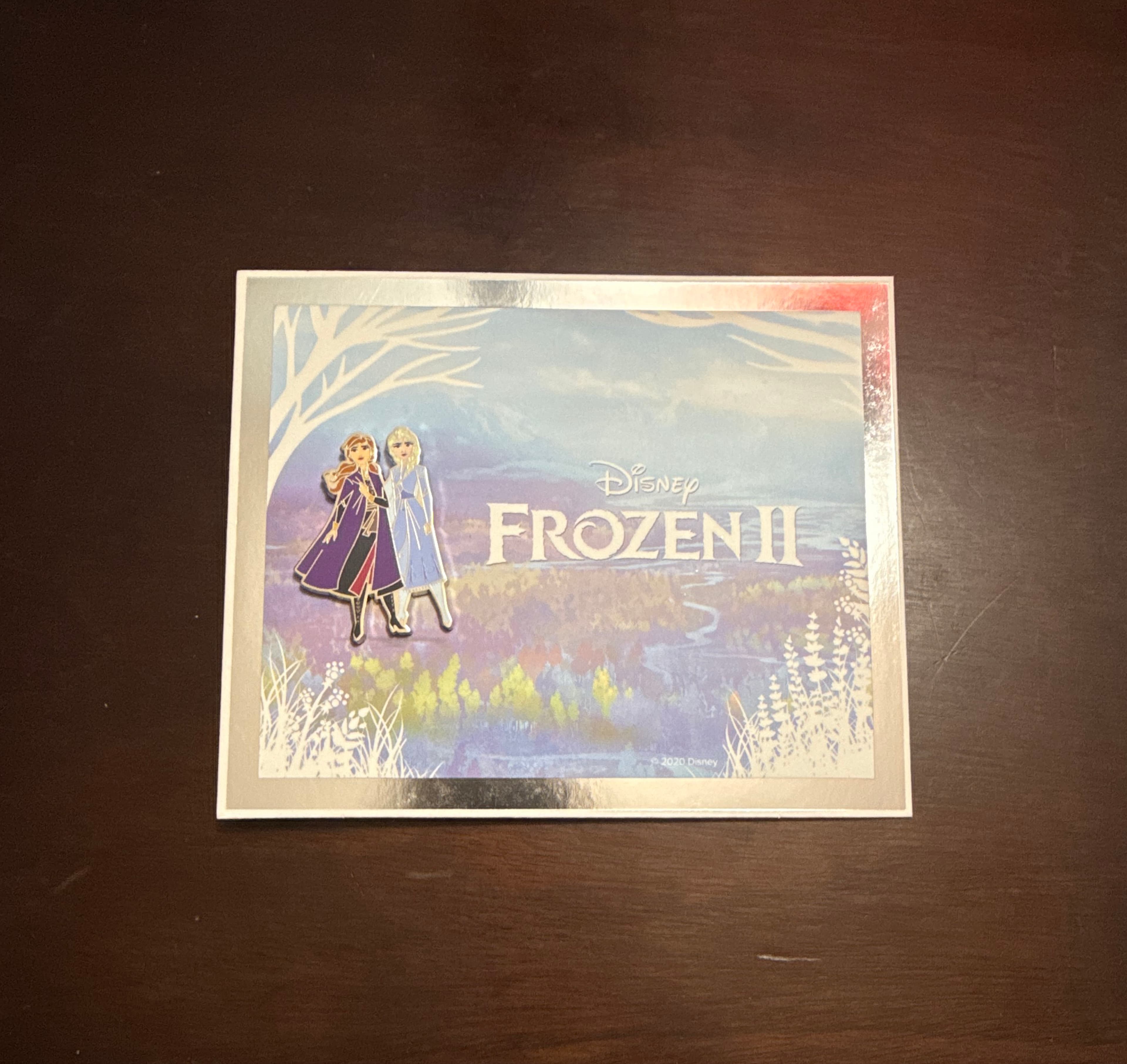 Frozen 2 Anna Elsa Trust Your Journey Pin front