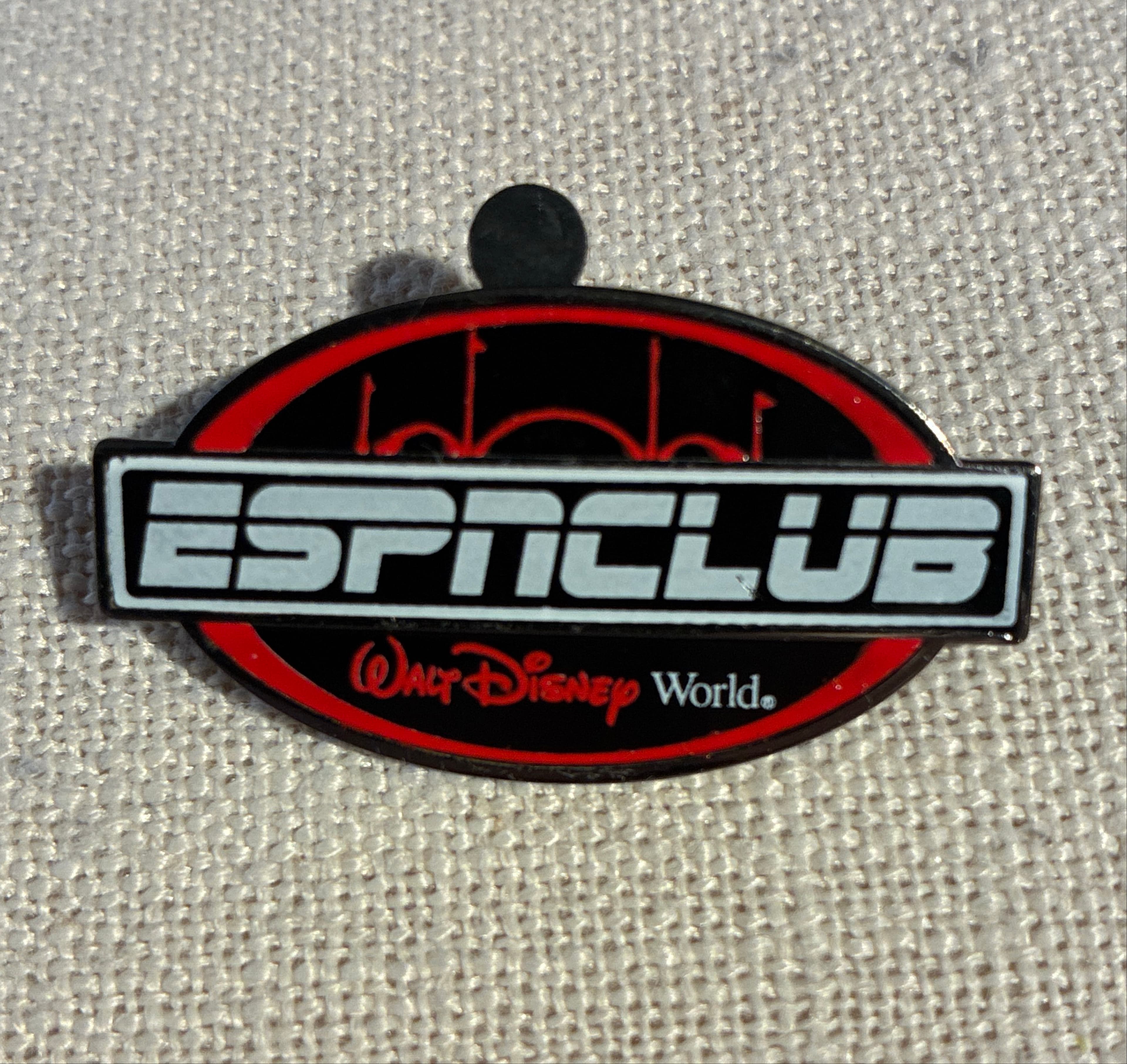 ESPN CLUB - Oval Walt Disney World Logo front