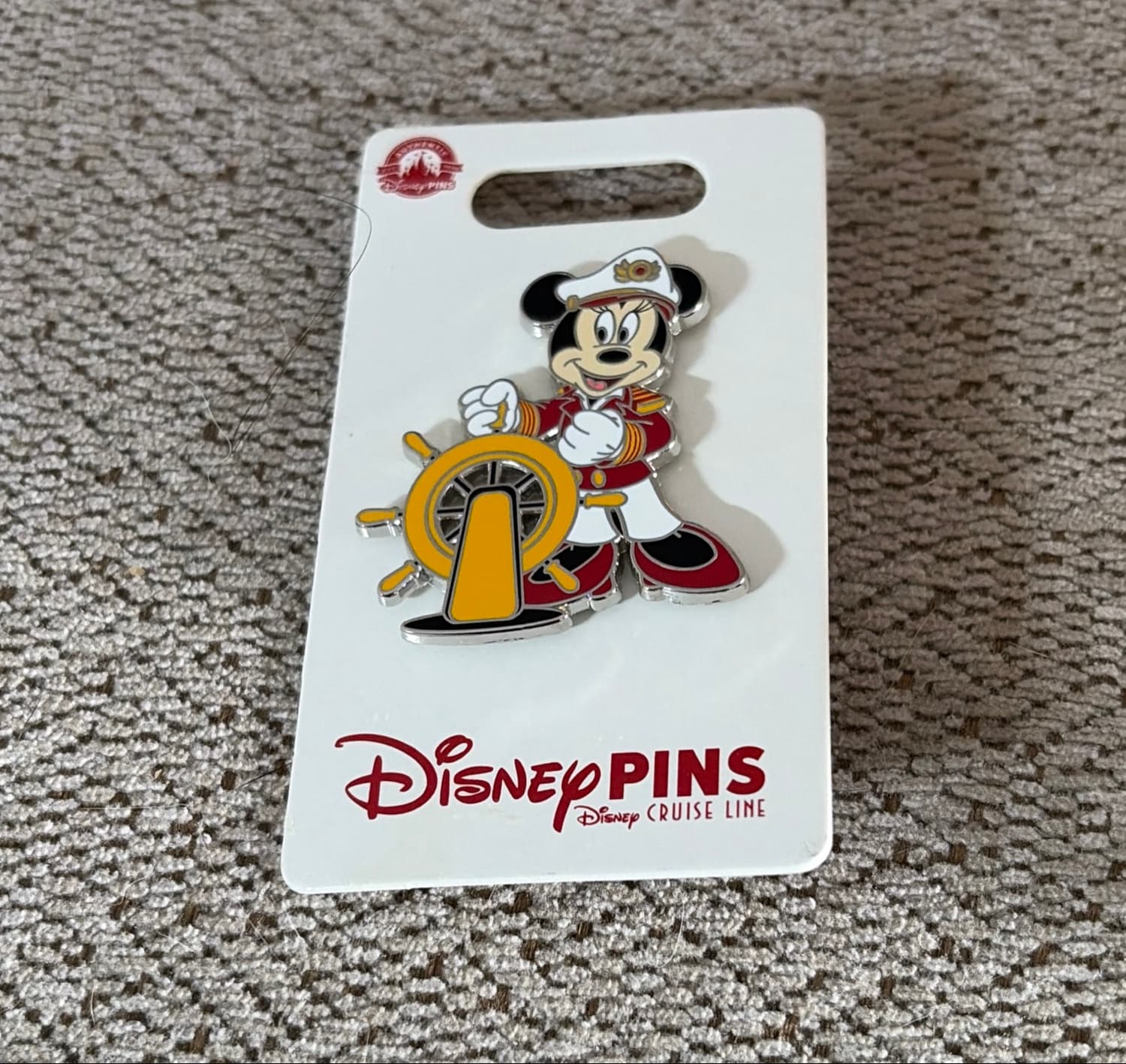 Captain Mickey Mouse at Ship Wheel front