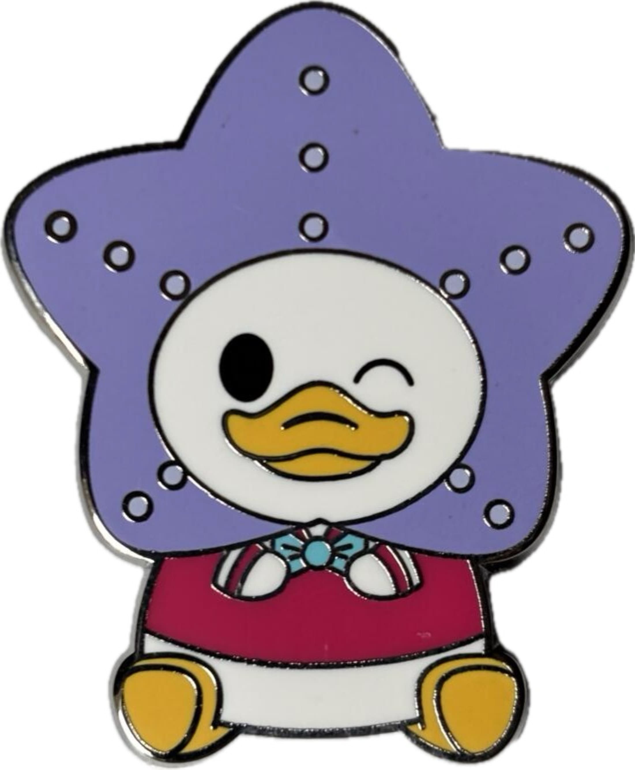 Donald Duck in Starfish Hat front