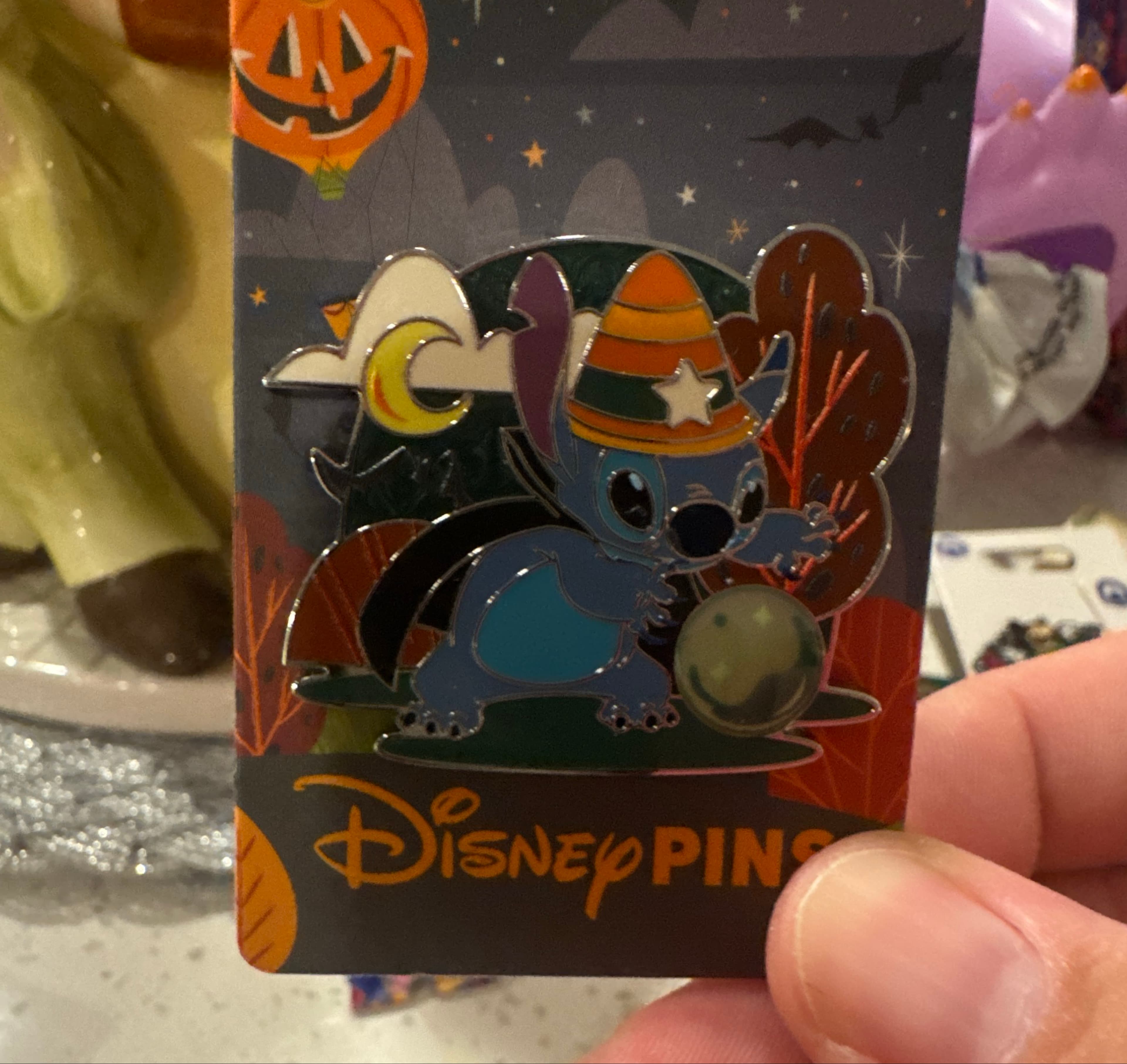 Halloween Wizard Stitch front