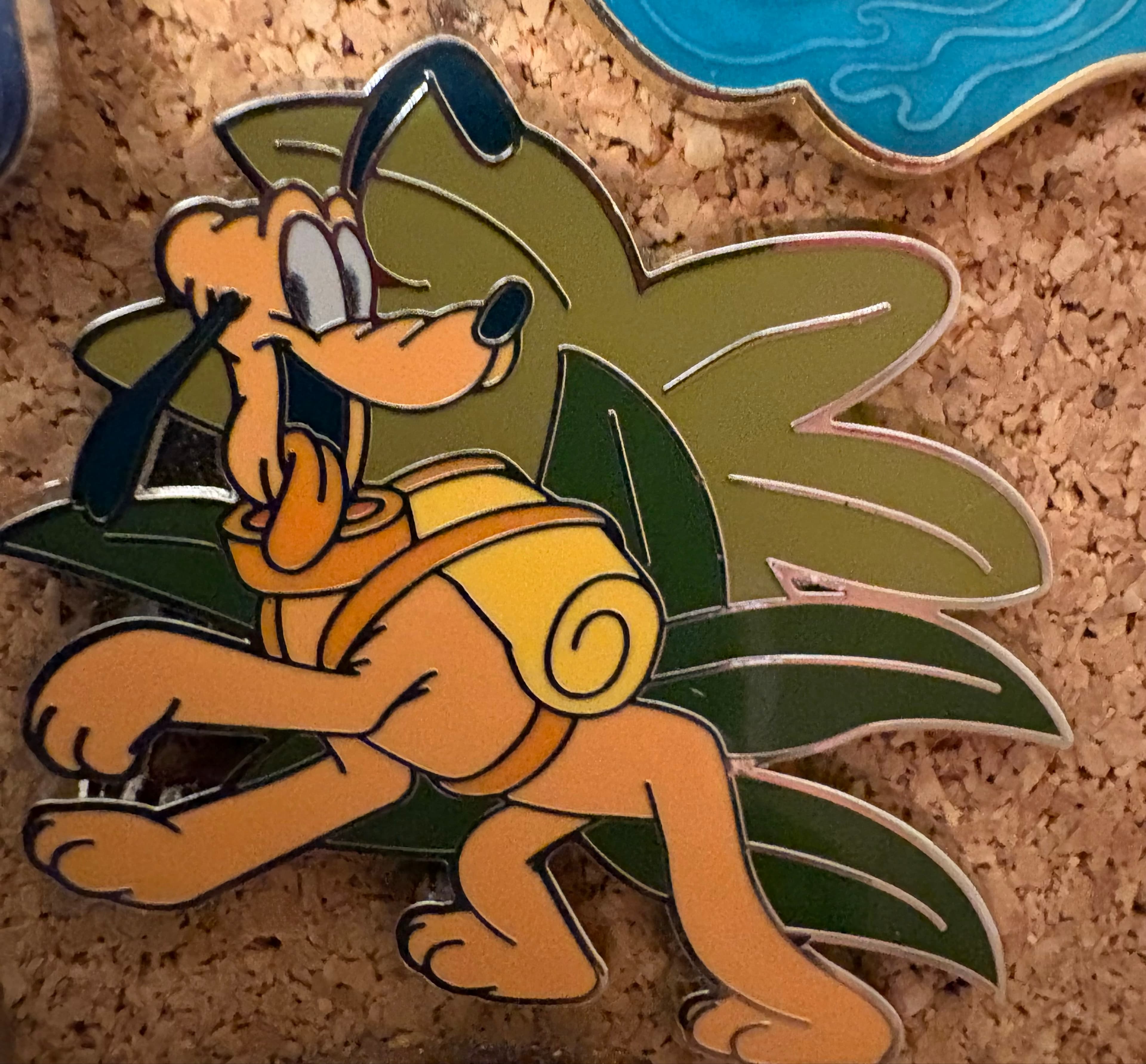Pluto A8 Animal Kingdom Safari Mystery Pin front