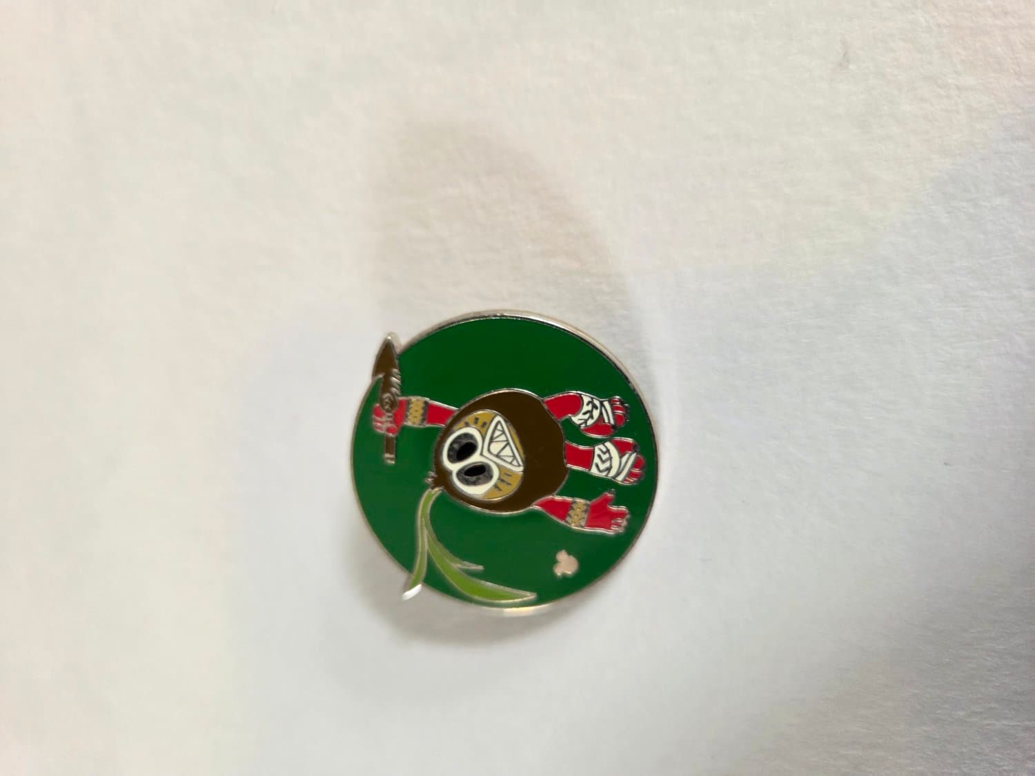 Green Kakamora hidden mickey front