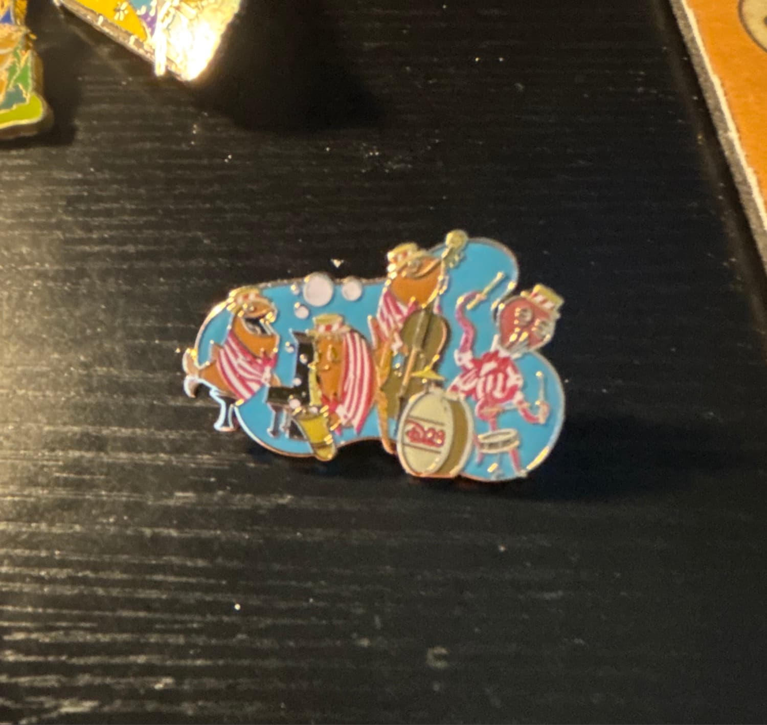 Battle of The Food Bands - D23 2021 WDI MOG Pin front