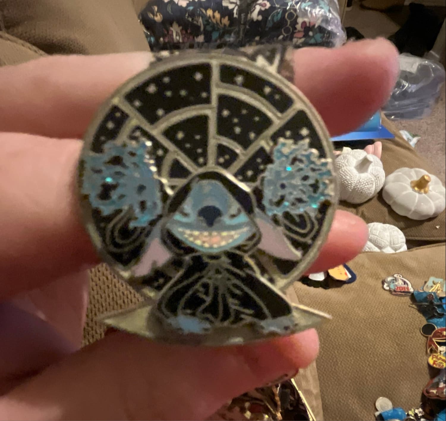 Stitch as Darth Sidious front
