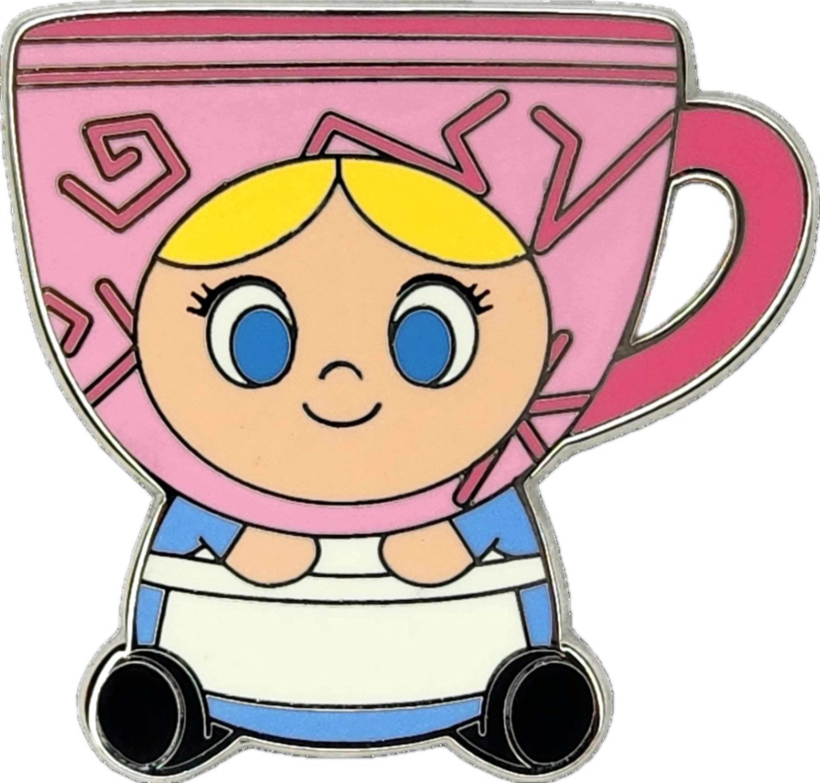 Alice in with Pink Teacup Hat front