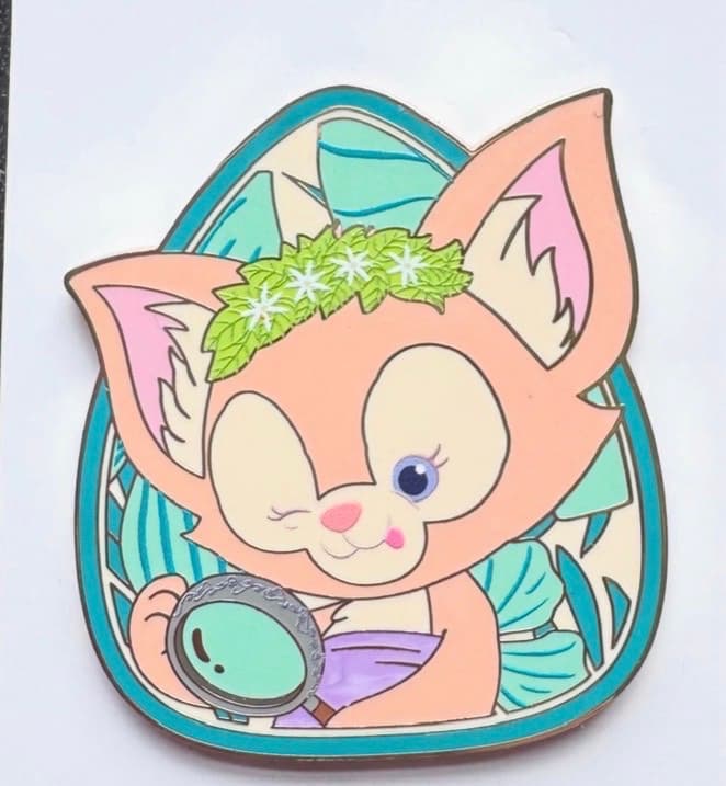 Aulani Resort Duffy & Friends LinaBell Fox Pin front