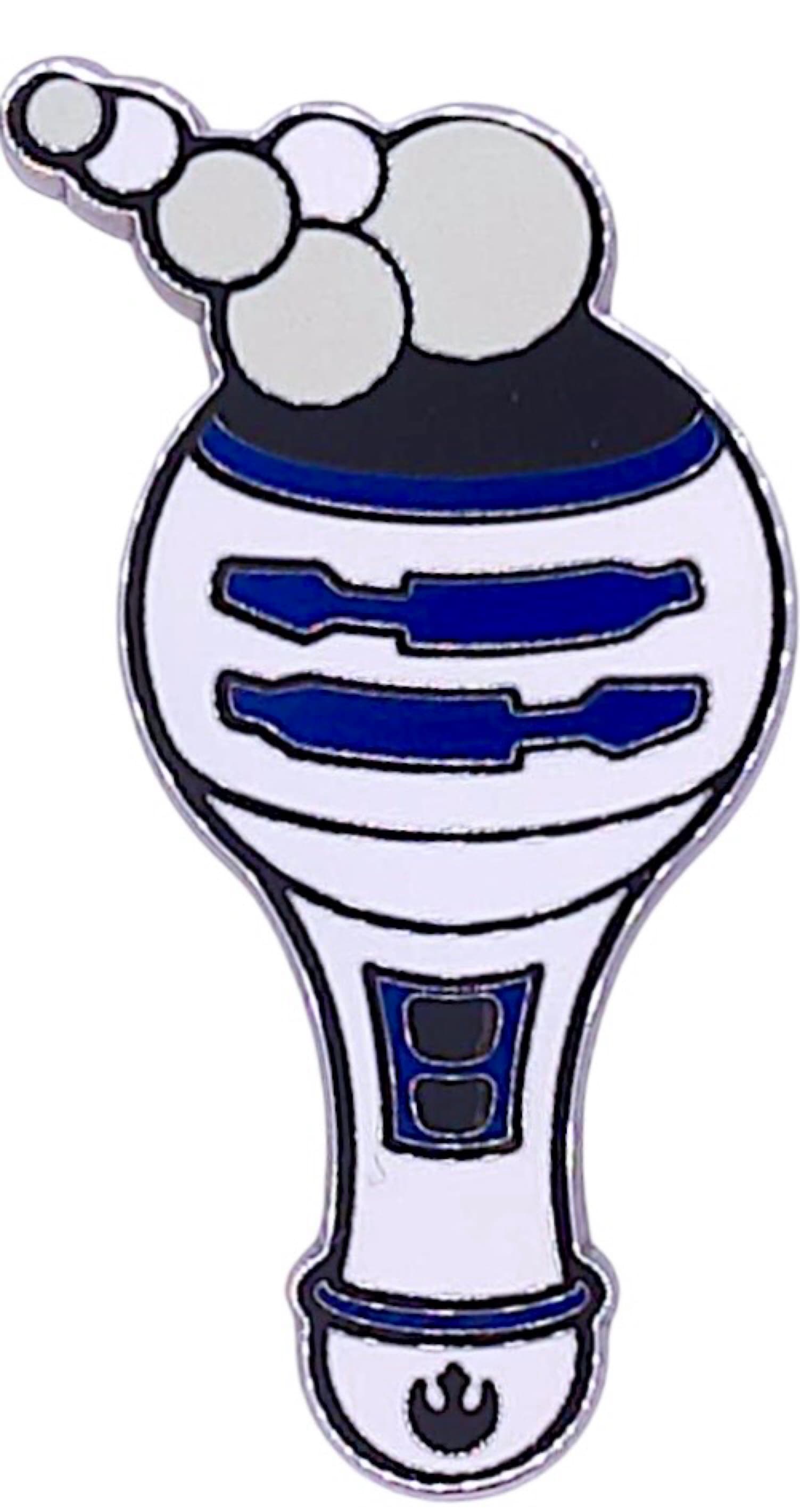 RD-D2 Bubble Wand front