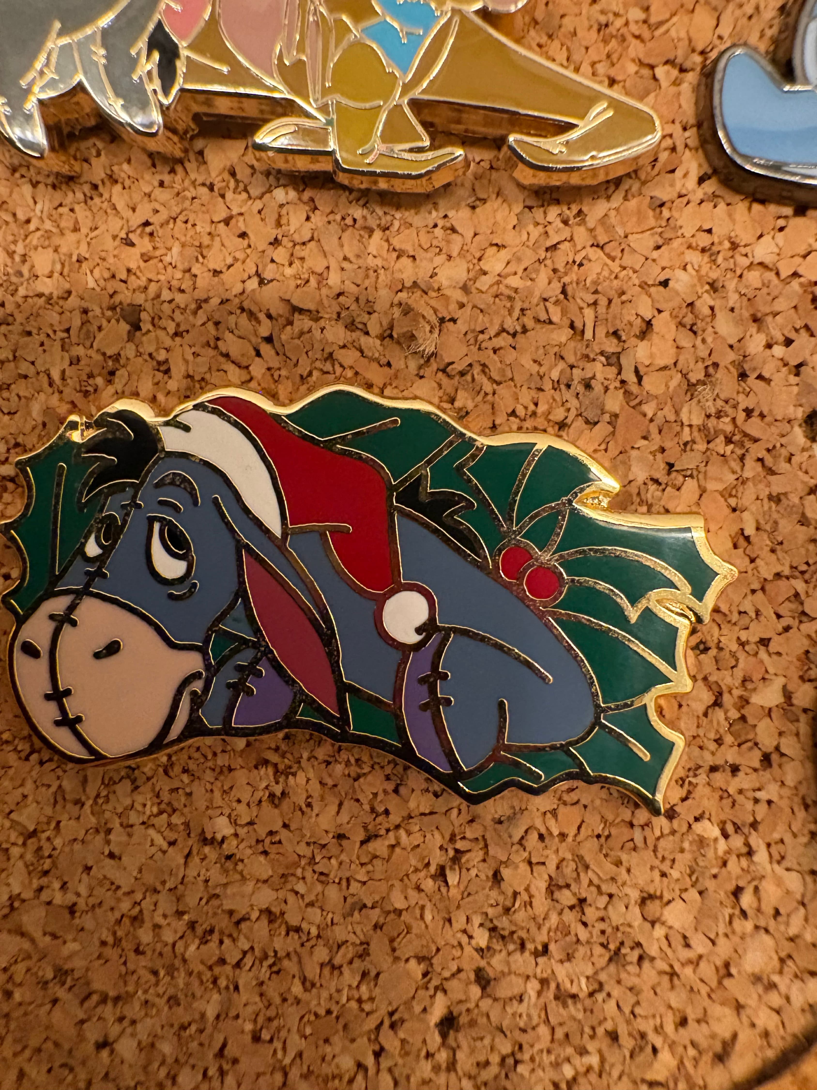 Eeyore Christmas Holly Wreath - 12 Months of Magic front