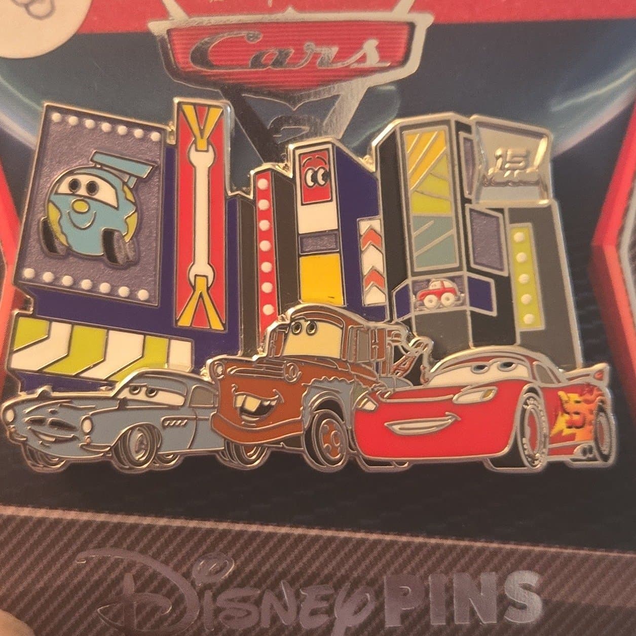Cars 2 15th Anniversary Pin front