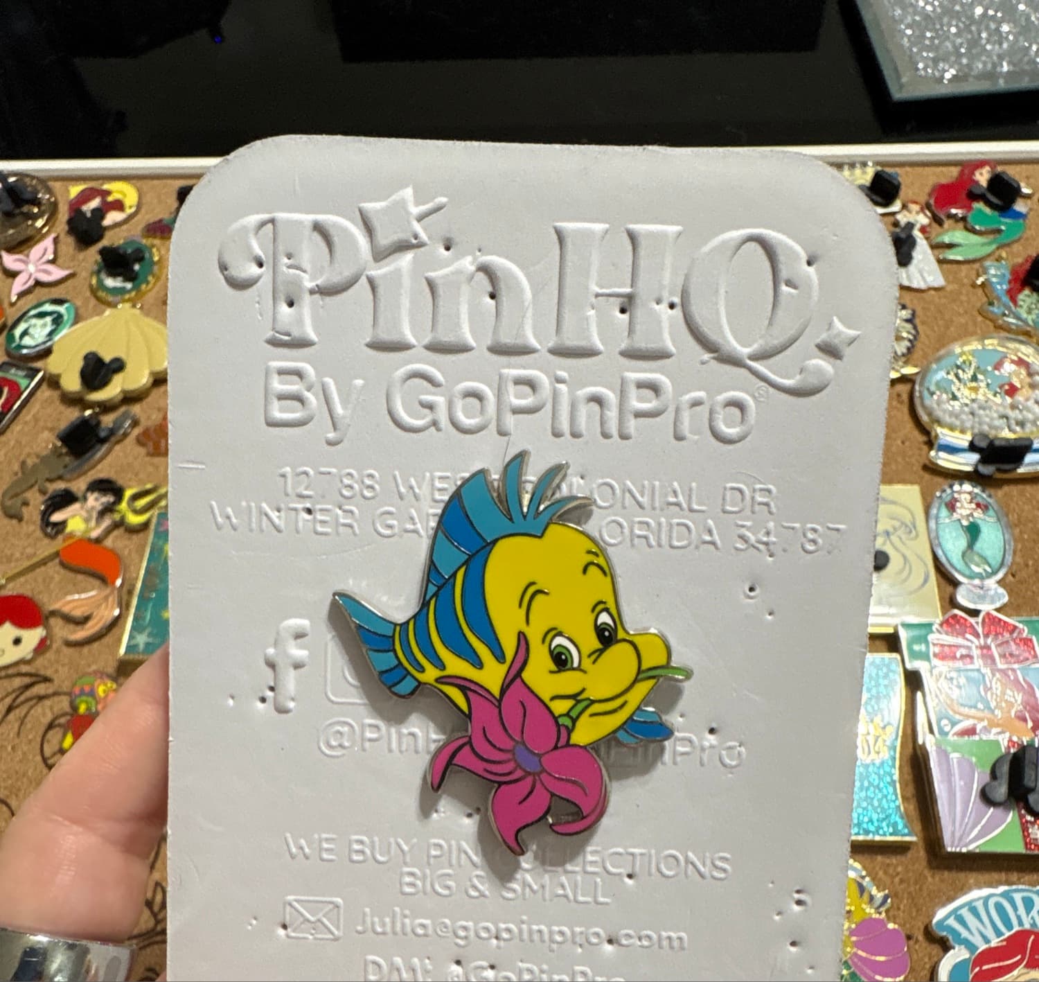 Flounder with Flower front