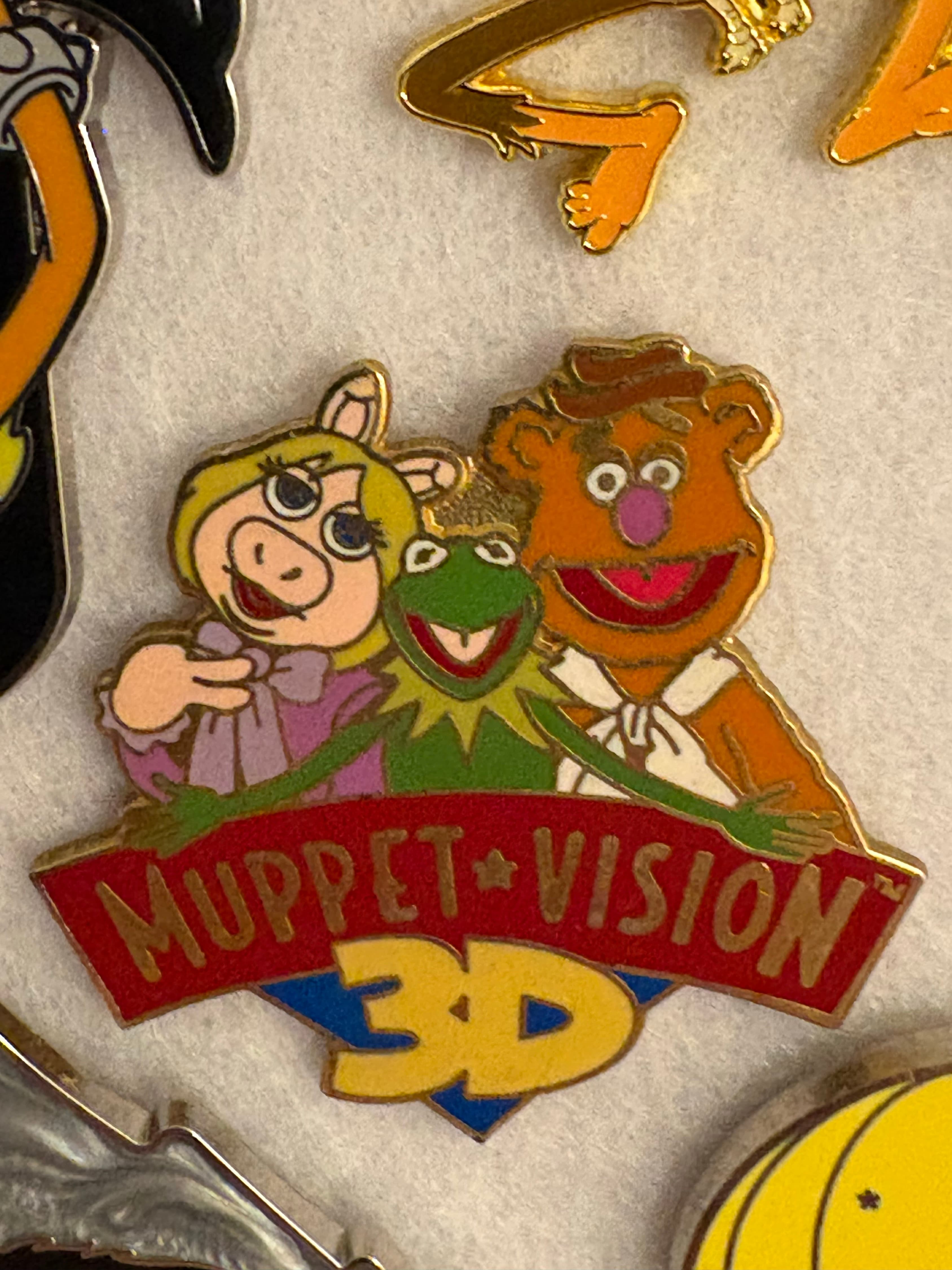 Muppet*Vision 3D - Miss Piggy, Kermit the Frog & Fozzie Bear - Original Release front