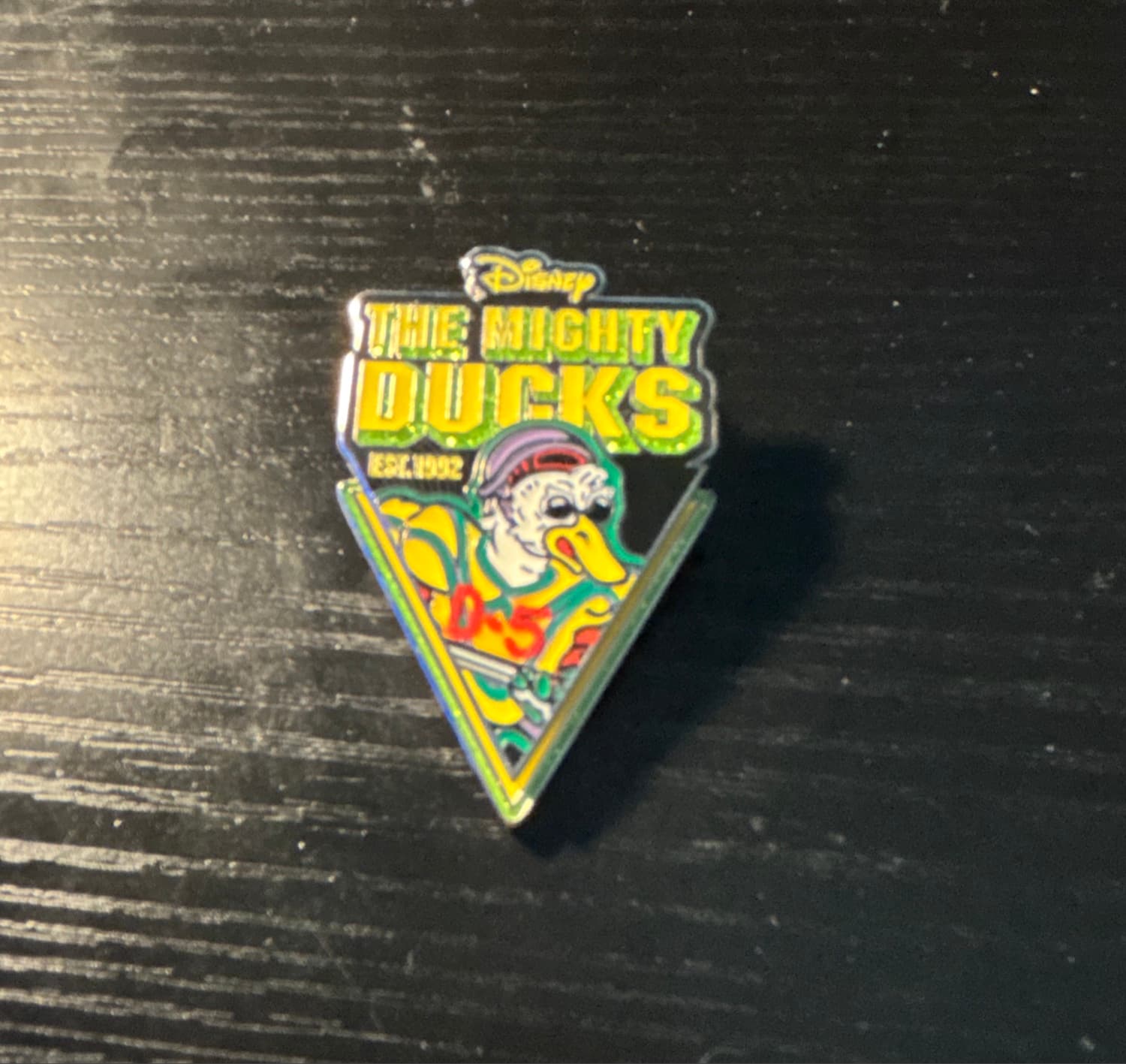 Wildwing Flashblade - The Mighty Ducks 30th Anniversary Pin front