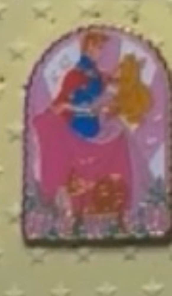 Aurora Sleeping Beauty Pin Loungefly Princess Dancing Scene Blind Box front