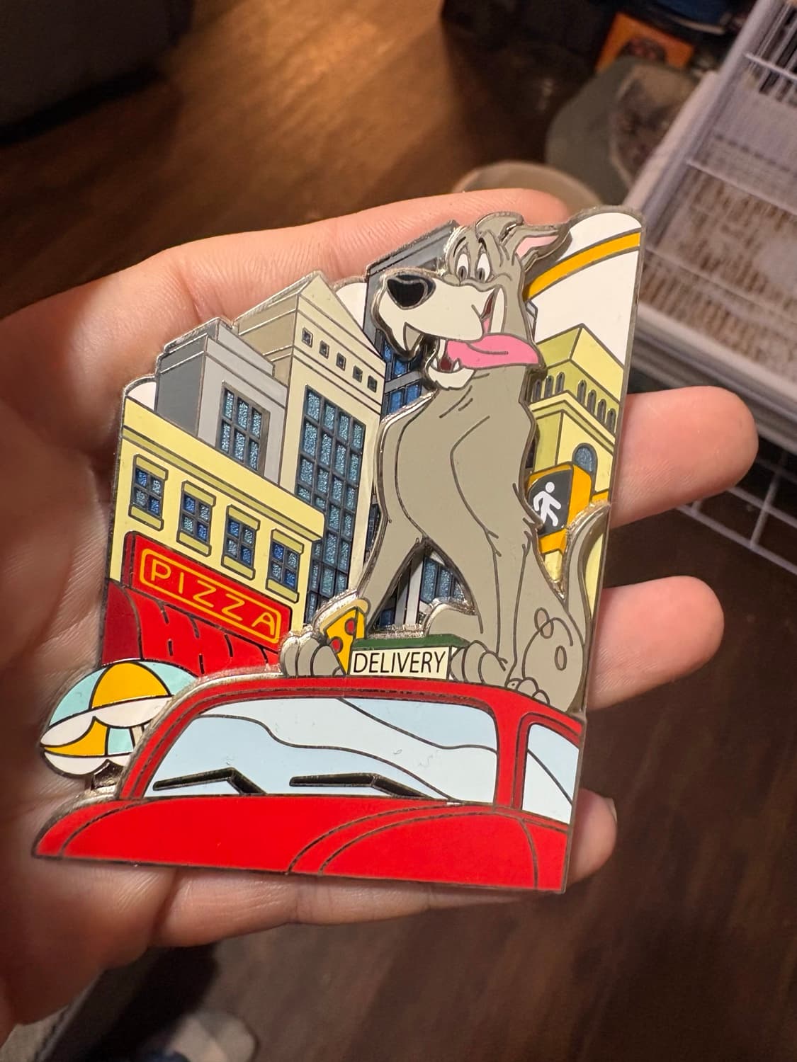 Oliver And Company 35th Anniversary Pin LE 300 Einstein front