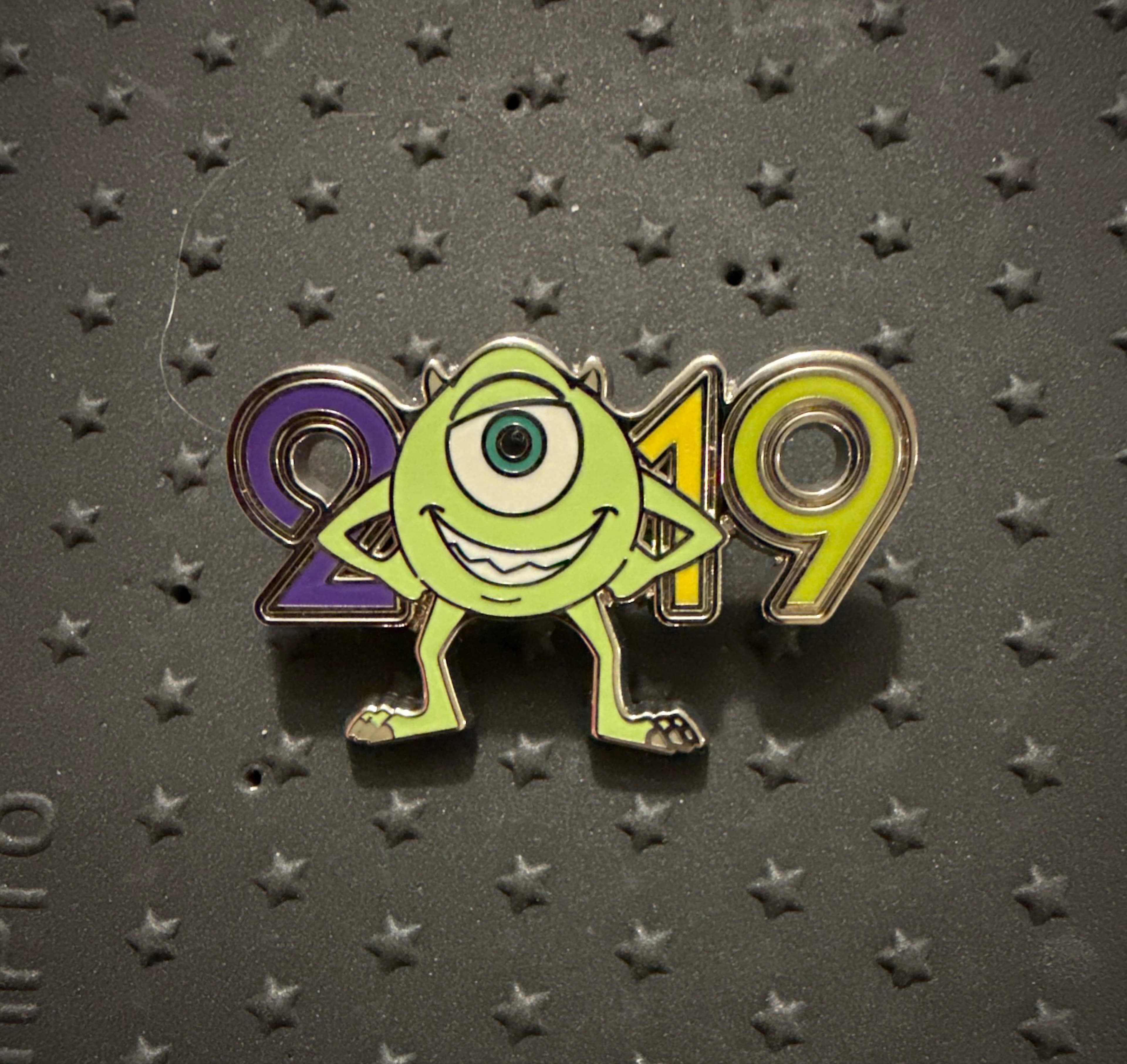 Mike Wazowski 2019 Year Pin front