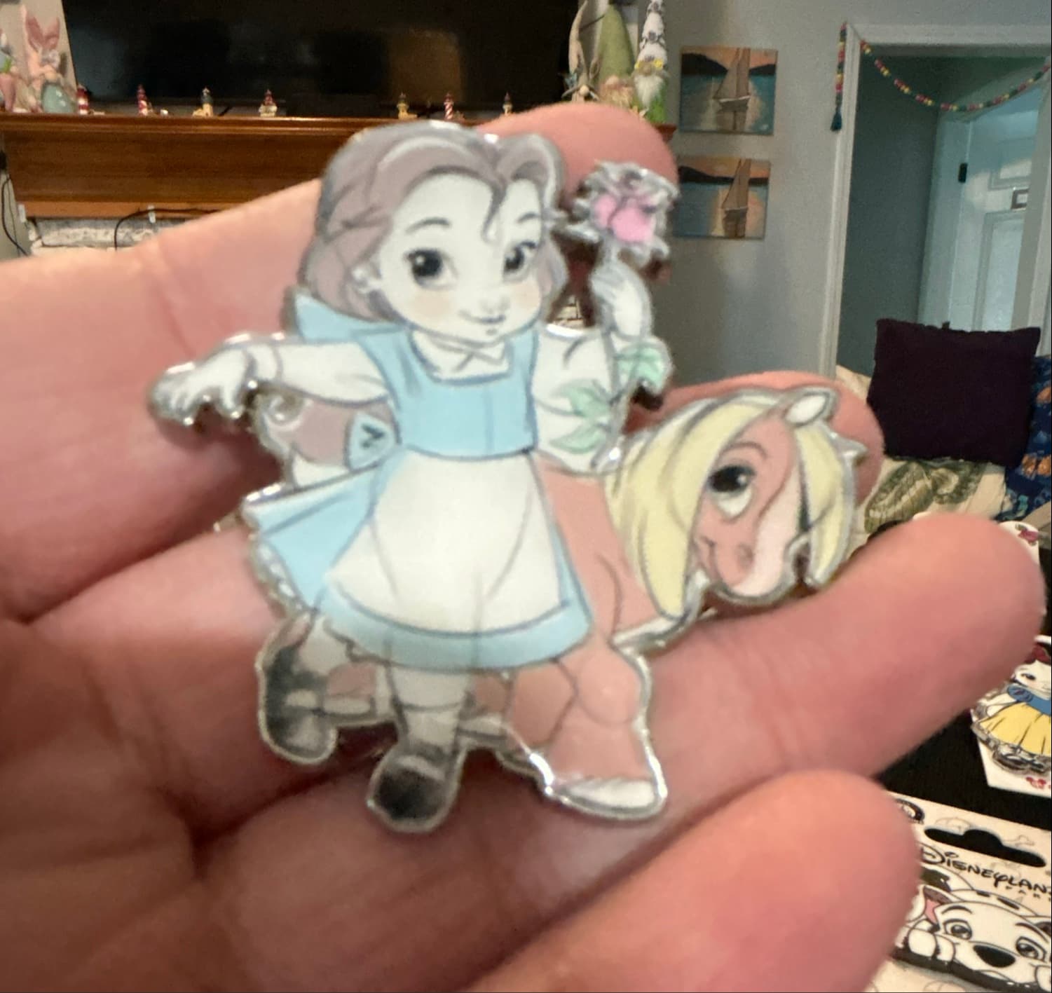 DLP - Belle and Phillipe - Beauty and the Beast - Animators Doll - Rose, Horse front