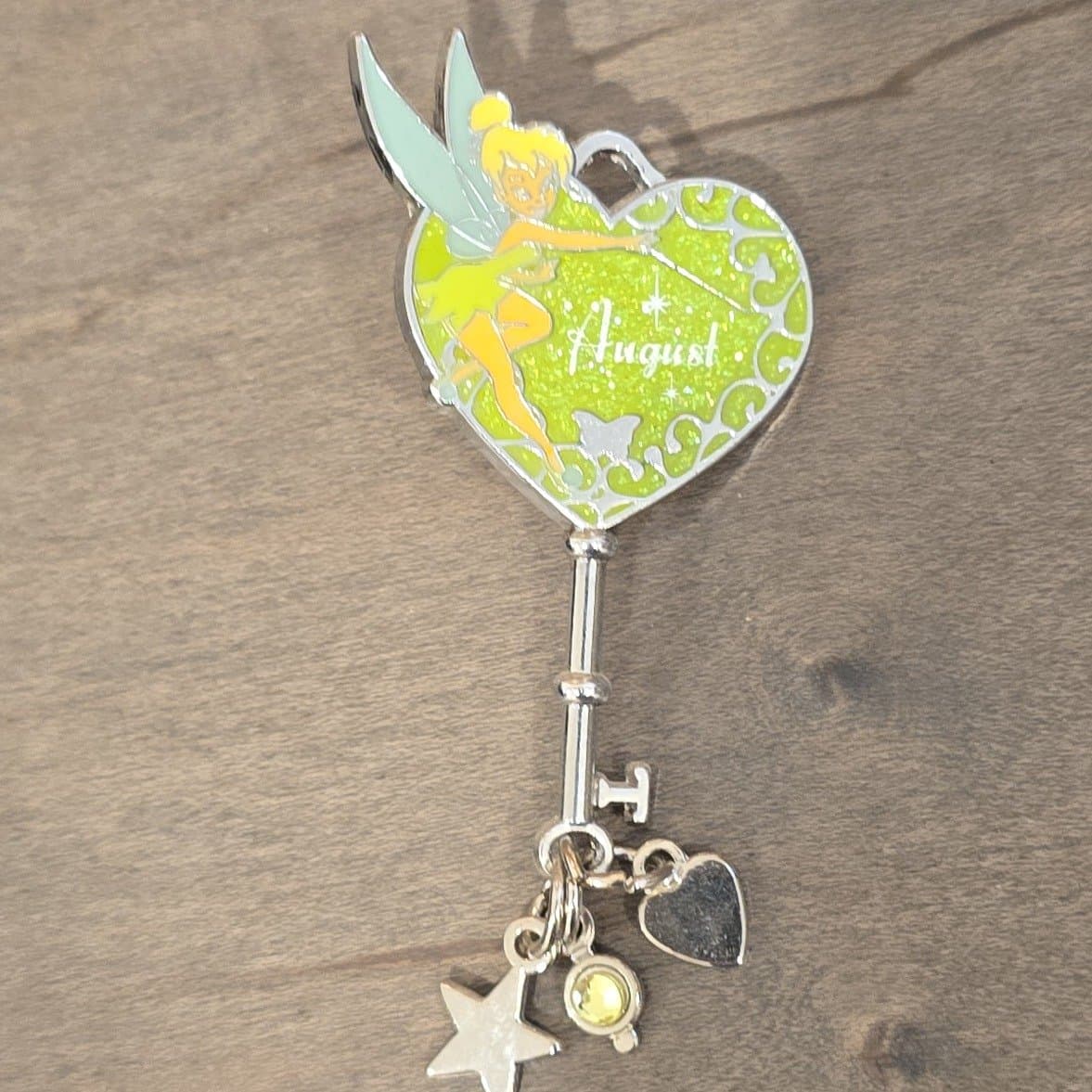 Tinker Bell Birthstone Key - August front