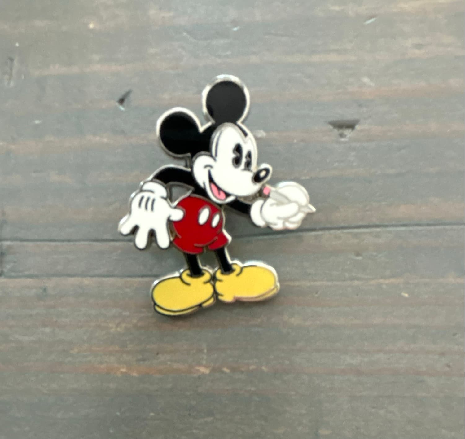 Pie Eyed Mickey Writing with Pencil front