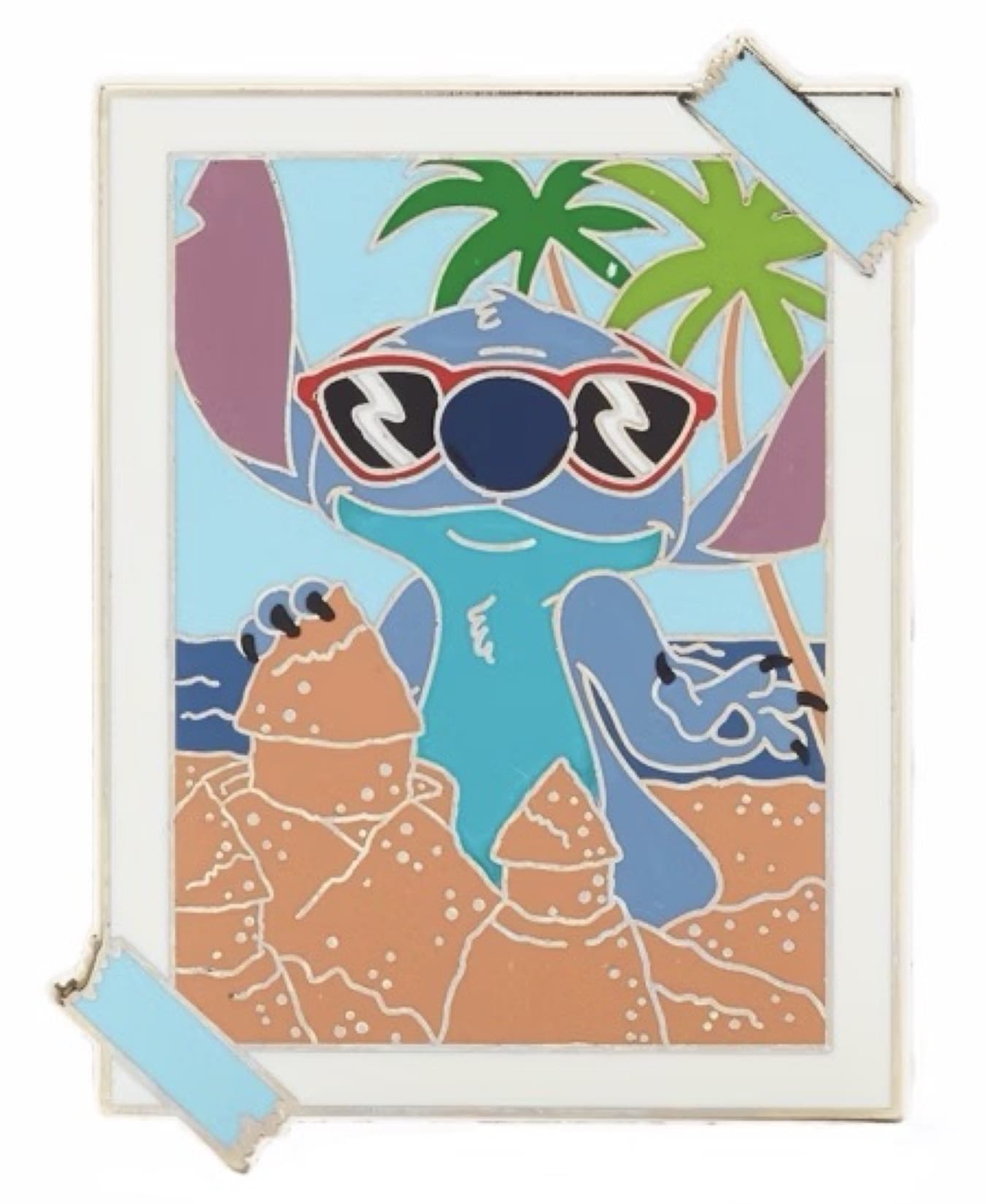 Stitch with Sandcastle front