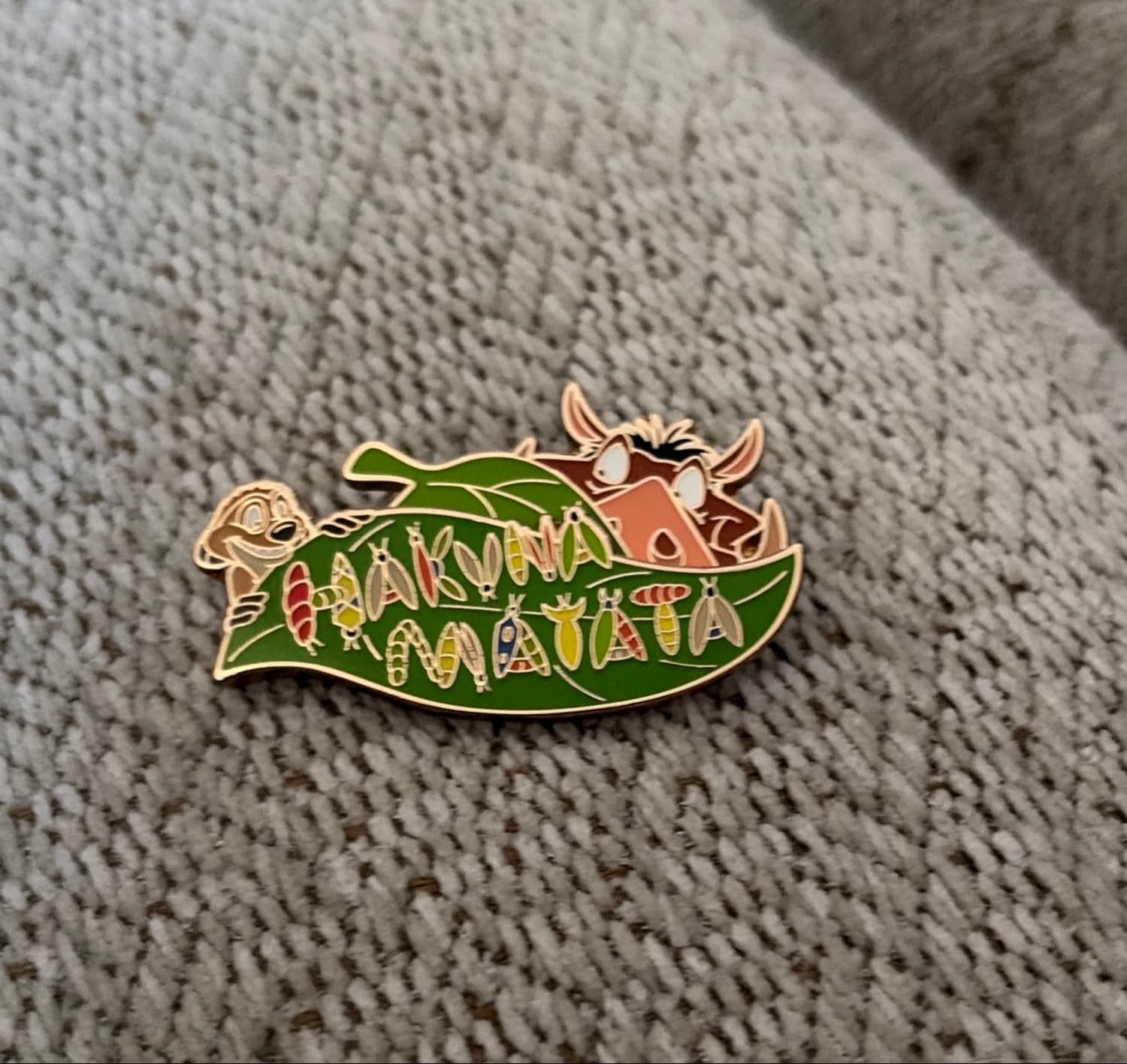 Hakuna Matata Leaf and Grubs - Timon and Pumbaa front