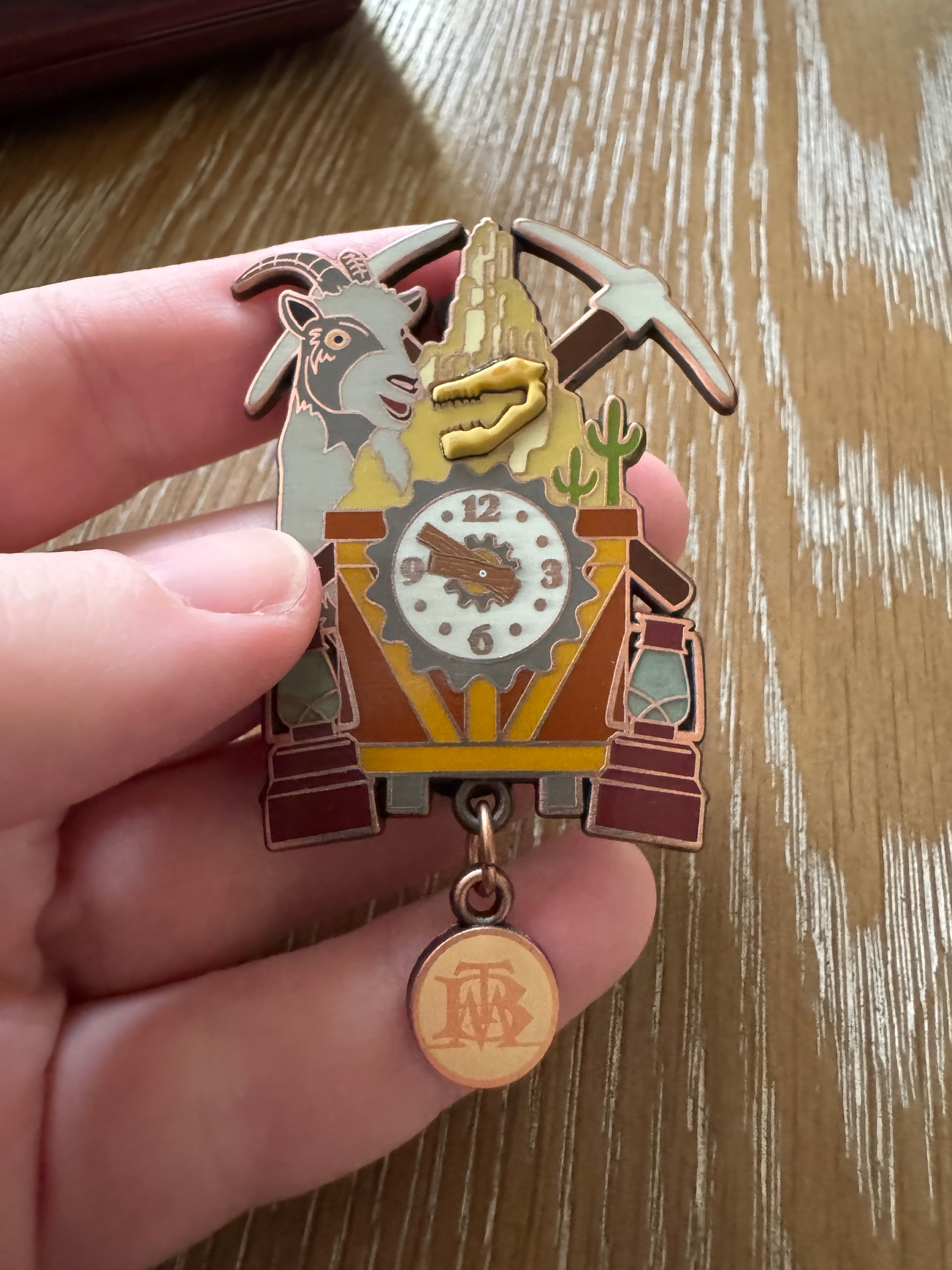 2024 Disneyland Cuckoo Clock Big Thunder Mountain front