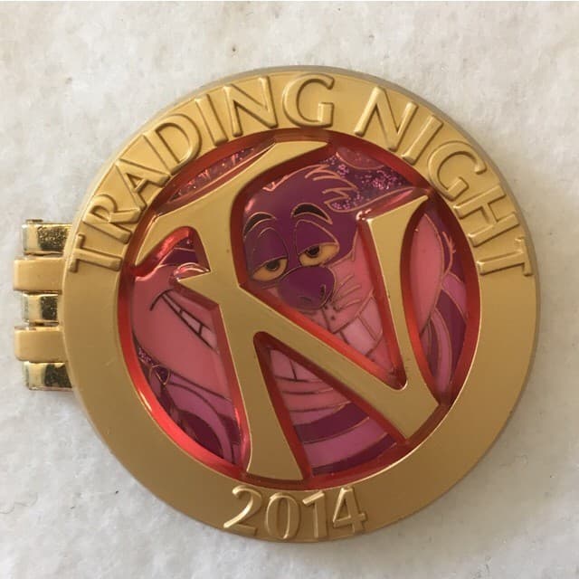 Pin Trading Night 2014 - Cheshire Cat front